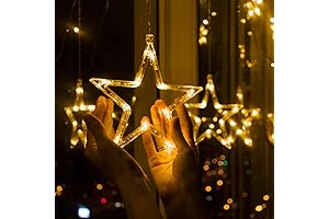 12 Star Curtain Lights to Uplift Your Space