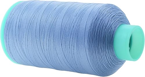 Miniatura 776 de Mandala Crafts Hilos de coser resistentes de nailon consolidado, hilo para tejer jeans de cuero, hilos de tapicería marina al aire libre, Beige