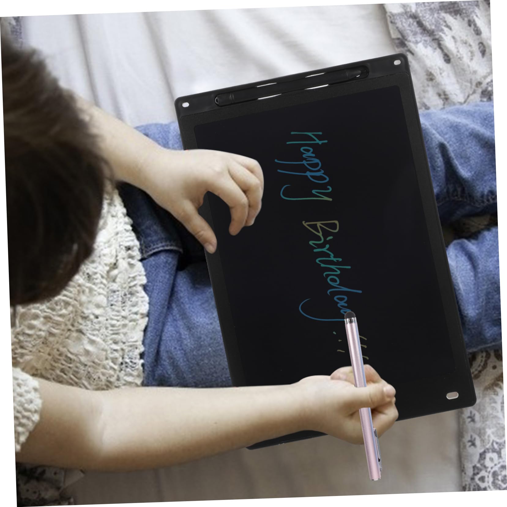BESTonZON 16piezas Lápiz Capacitivo para Pantallas Táctiles Bolígrafo Digital para Smartphones y Tablets para Dibujo y De