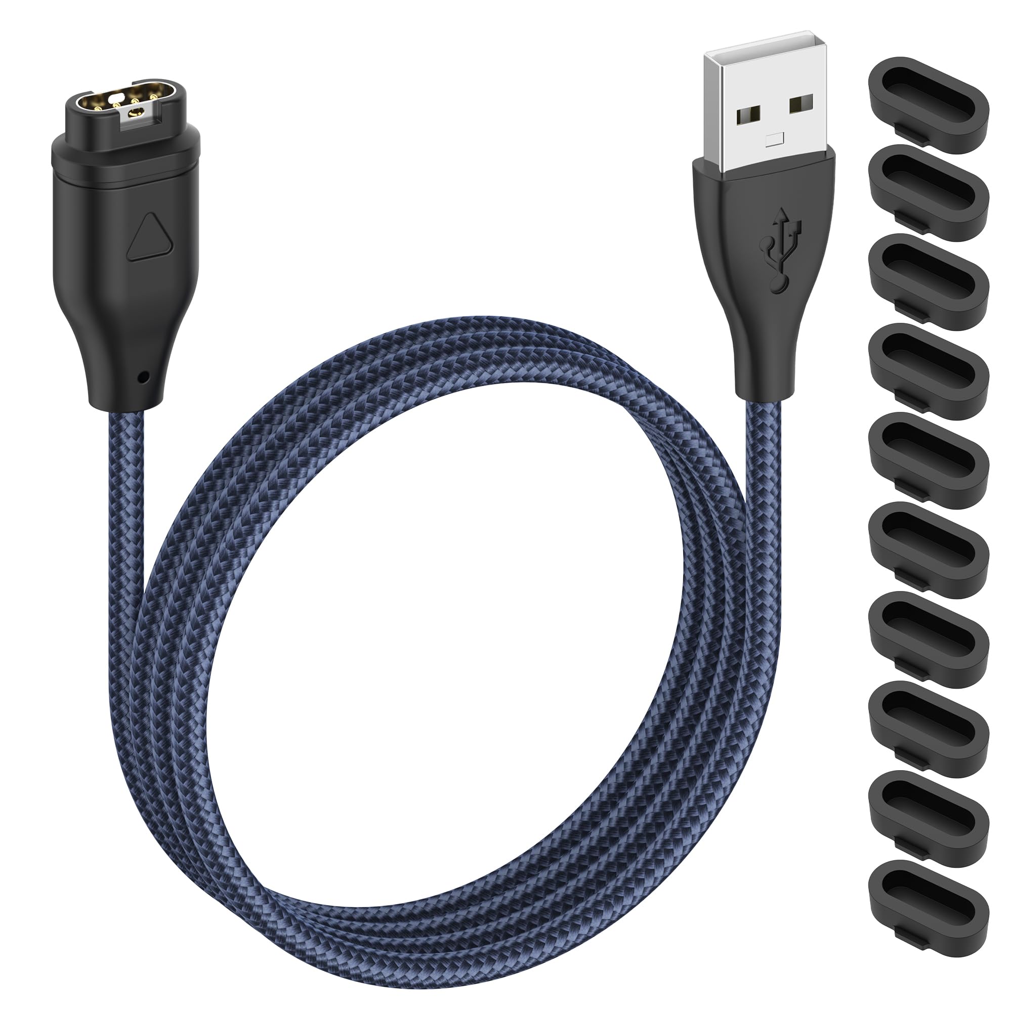 Watch Charger Compatible with Garmin Vivoactive 6/5/4/3/Venu/Fenix 8/7/7 Pro/7S/7S Pro/7X/6/6S/6X/5/5S/5X/Forerunner 970/570/745/Instinct/Venu 4/3/2, USB Data Sync Charging Cable (USB Type C)