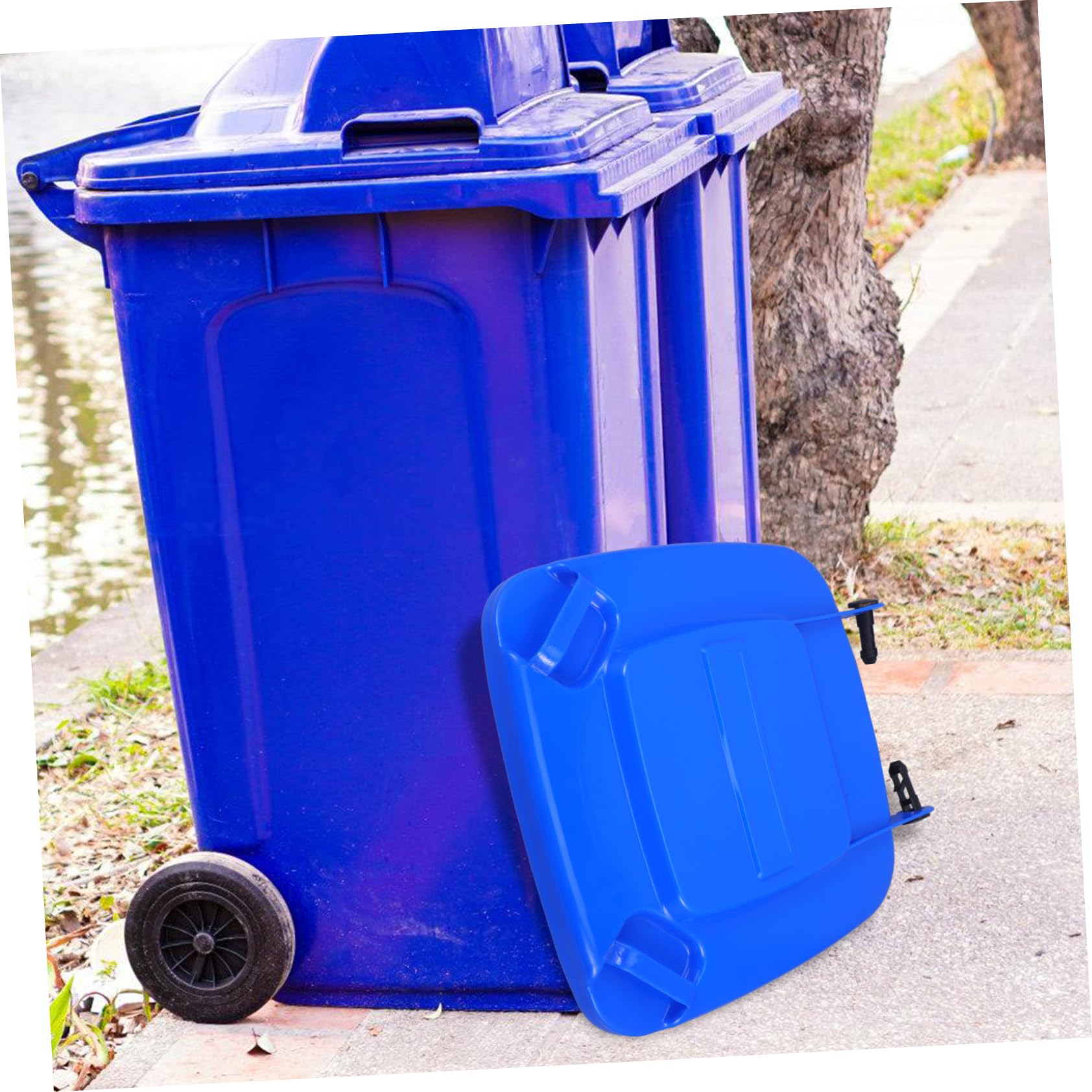 Cabilock Couvercle De Poubelle Exterieur Robuste Rechange Pour