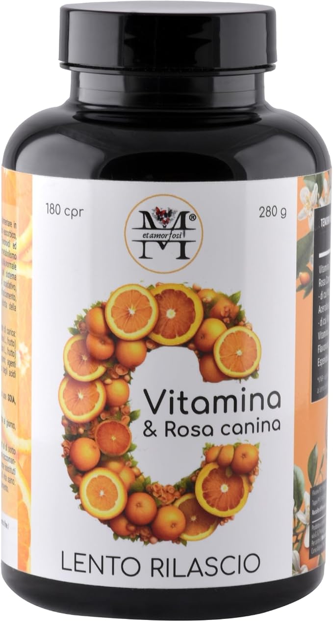 Vitamina C 1000mg lento rilascio - METAMORFOSI