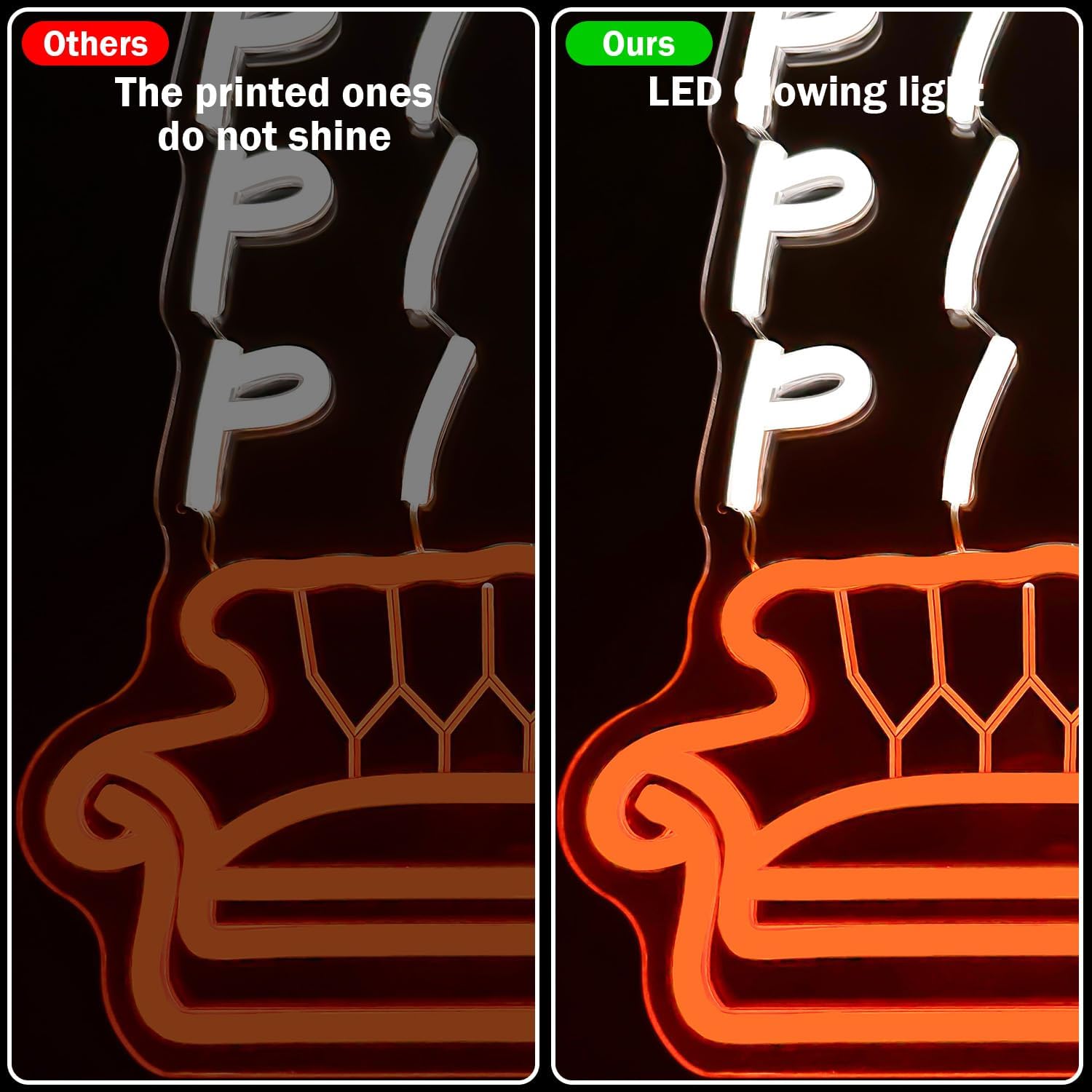 Friends TV Show Neon Signs Dimmable Pivot Neon Sign for Wall Decor, Sofa Neon Light Sign for Bedroom Living Room LED Friends Themed Party Decorations for Birthday Christmas Gifts - Image 7