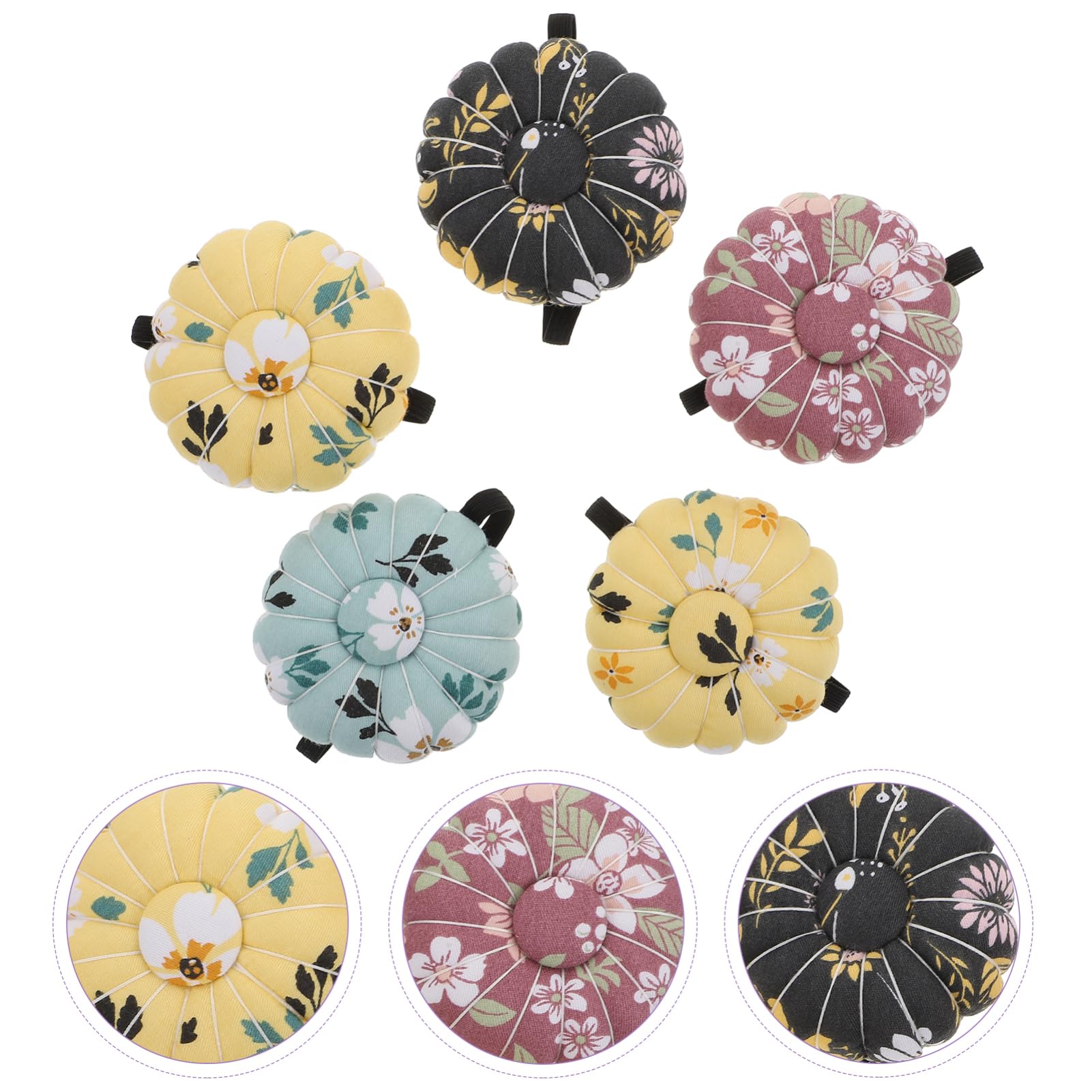 NUOBESTY 10stücke Teiliges DIY Nähzubehör Magnetischer Nadelkissen Halter Im Vintage-Stil Für Einfaches Einstecken Von Nadeln Für Handarbeiten Und Stickerei Bequem Tragbar Und