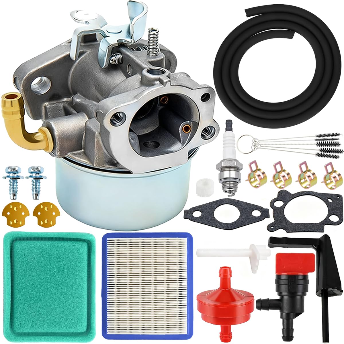 ZAMDOE 215369 215434 811064 Carburetor for BS Intek 190 Engine 850 Series OHV Engine 215434 696065 697422 214706T 215369 798654 792970 12211 for John Deere 020382 for Poulan Pro PRRT850 96092001301