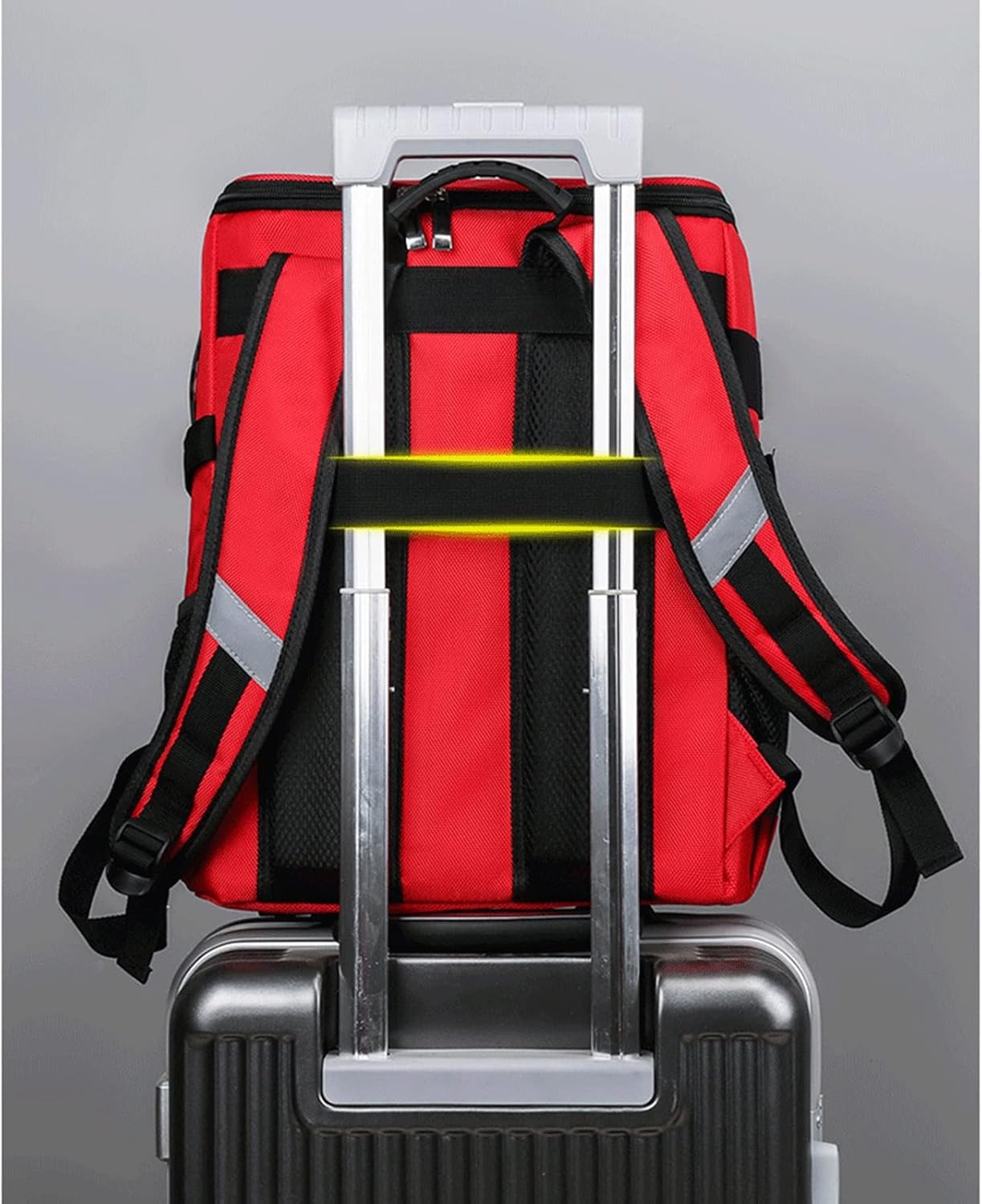 Emergency Trauma Bag, Medical Empty First Responder Safety Aid Backpack for Home Office