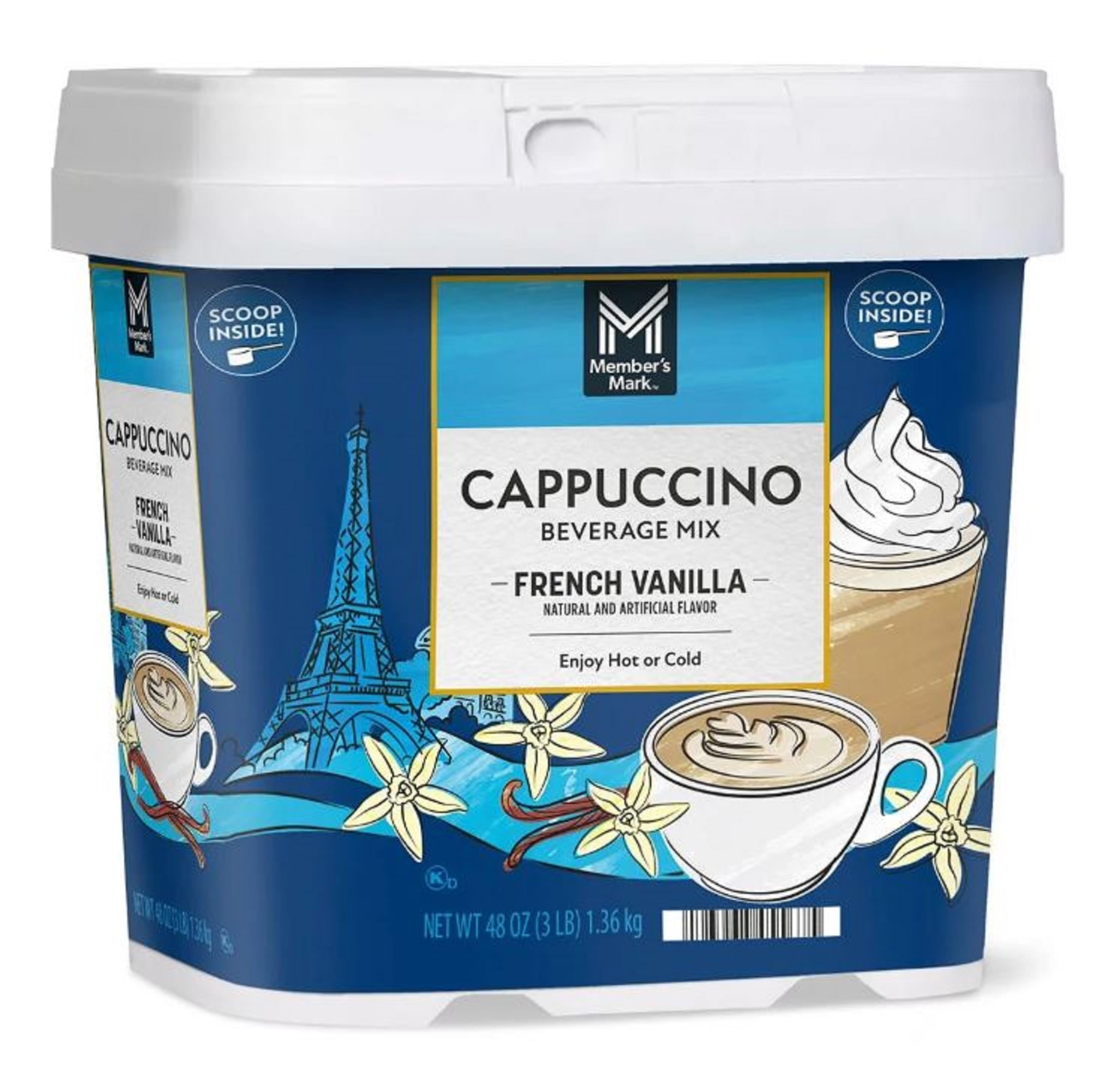 Amazon.com : Daily Chef French Vanilla Cappucino, 2 Pack by 3 lbs