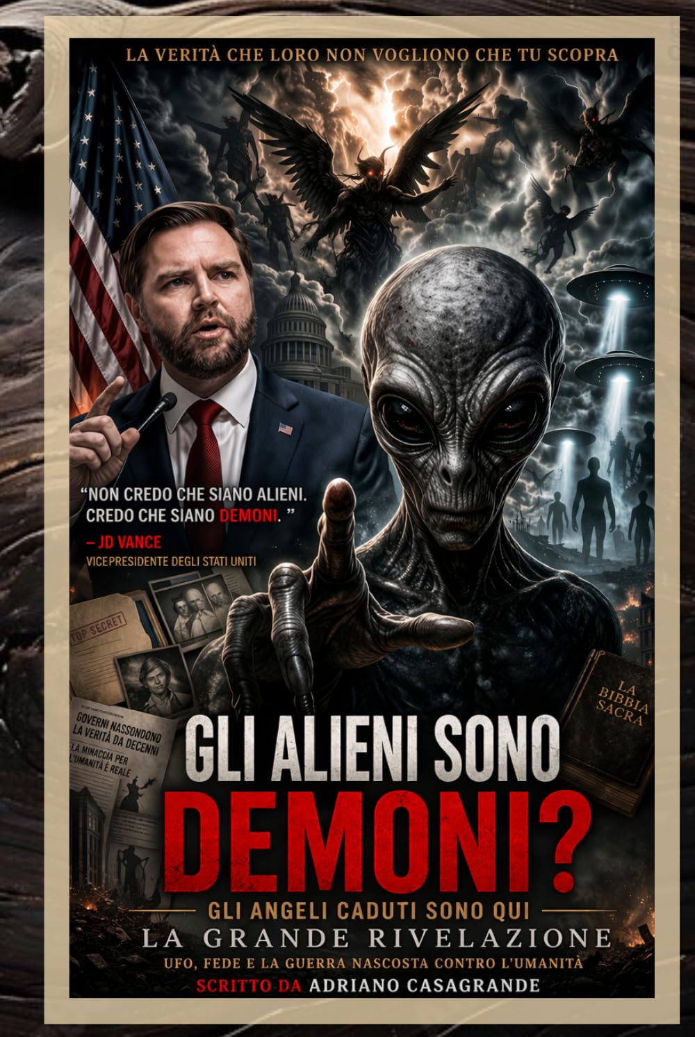 GLI ALIENI SONO DEMONI?: Gli angeli caduti sono qui: UFO, fede e la guerra nascosta per l’umanità