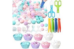 254-Piece Sensory Bin Filler Kit for Magical Mermaid Play and Development