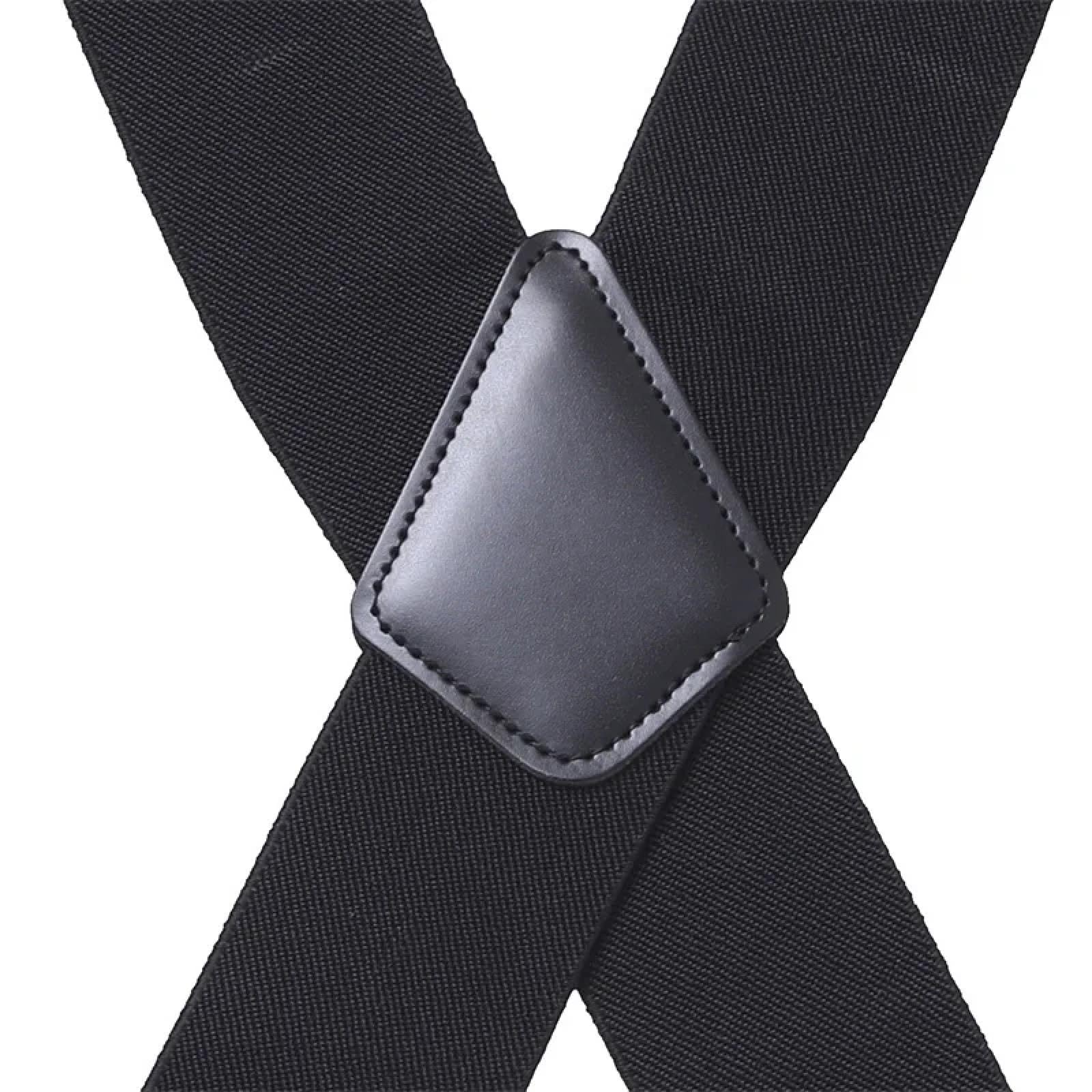 Hosenträger Suspender 120 cm Lange Hosenträger In Übergröße Für Herren Hosen X-Rücken Starke Clips 5 cm Breite Hosenträger Mit X-Rücken Hosenträger Für Herren
