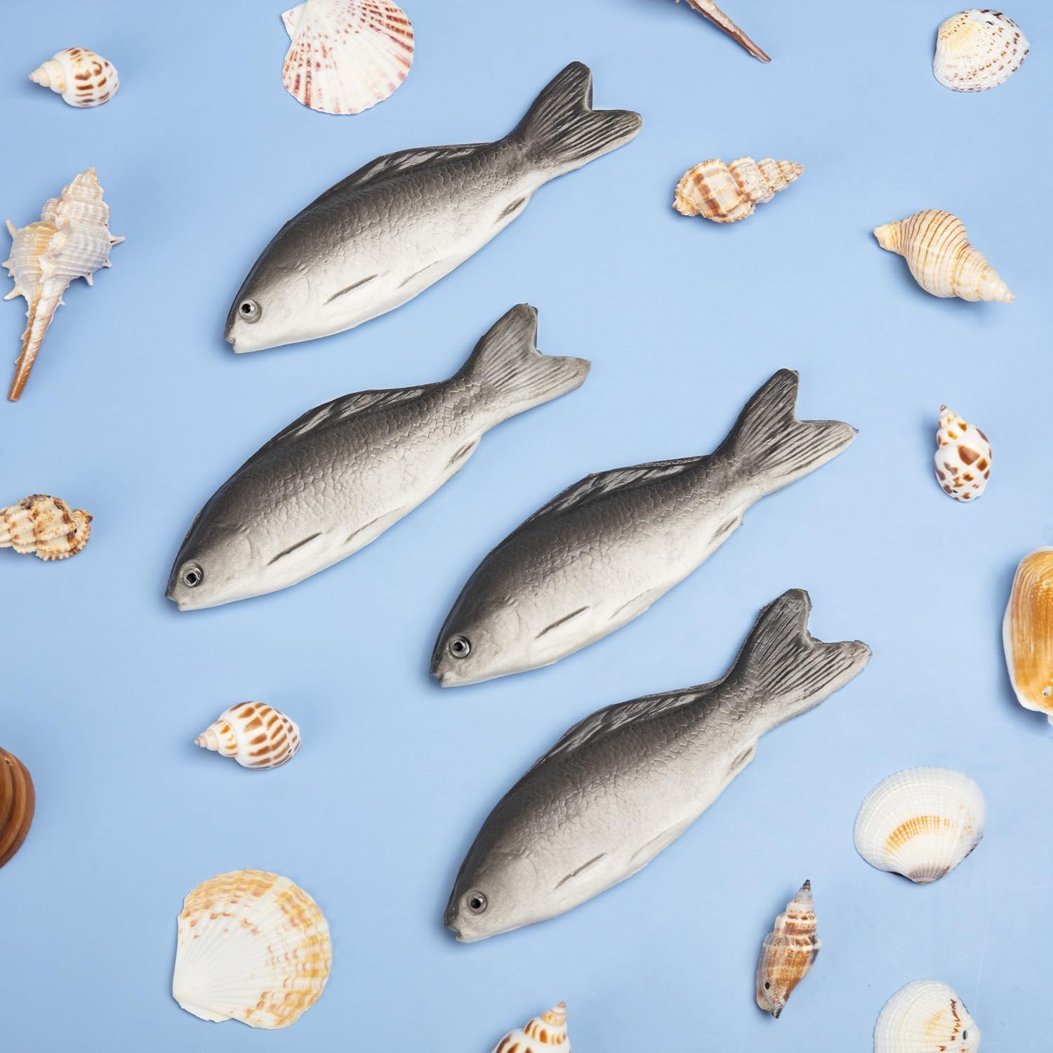 8Pcs Fake Fish, Realistic Toy Fish, Artificial Small Sea Fishes Toys for Family Parties, Props for Kitchen Display Decoration Photography - Image 4