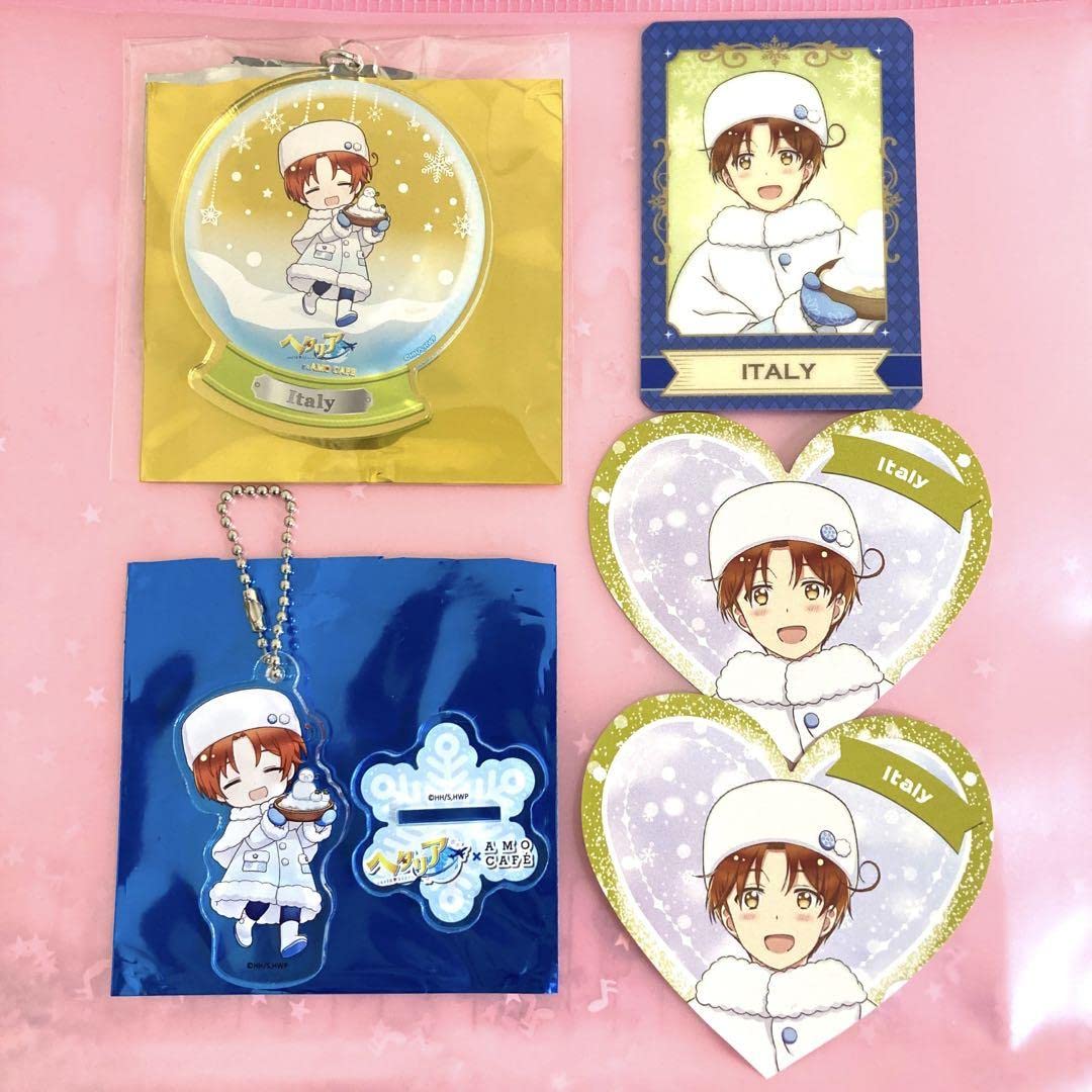 Amazon.co.jp: ヘタリア AMOカフェ アクスタ スノードーム ハート