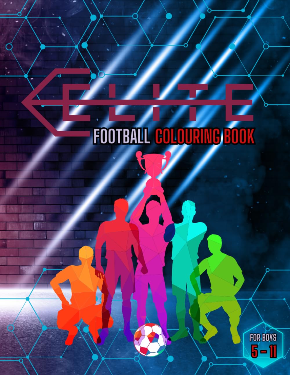 Football Colouring Book: for kids ages 5-11
