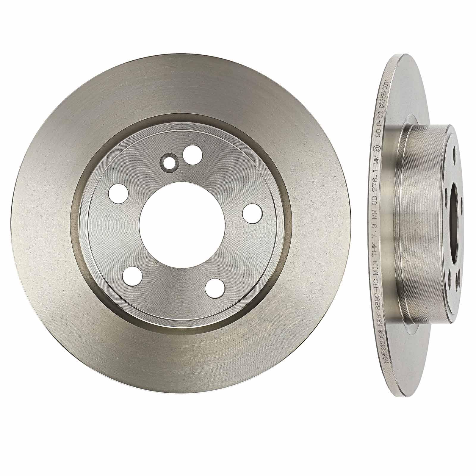 Frankberg 2 dischi freno posteriori pieni ⌀276mm A2464230012 2464230012