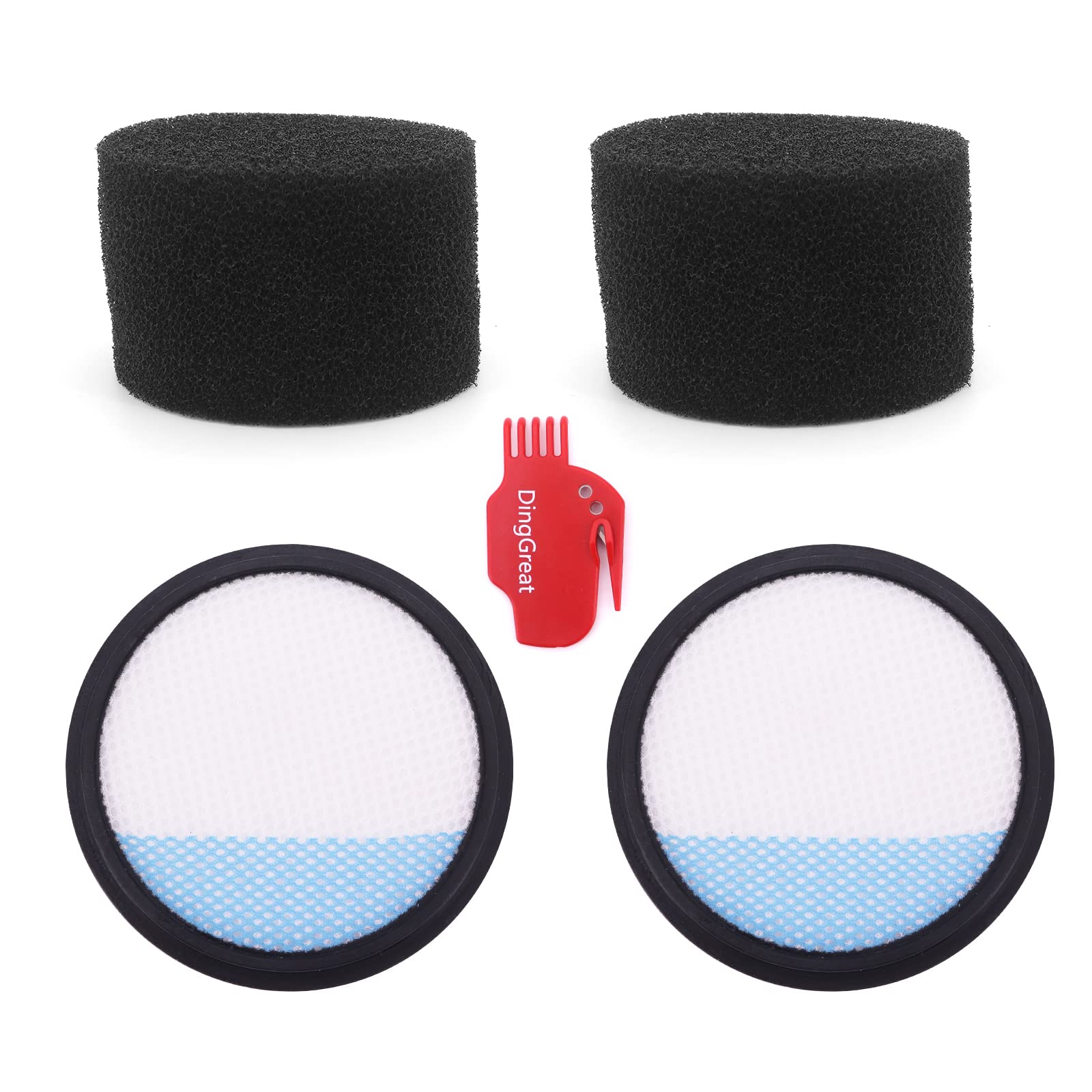 Kit 2 Filtri Separatori Per Vax Blade 32V E 24V - Sostitutivi 1-7-138744 E 1-7-138743 + Spazzola Inclusa