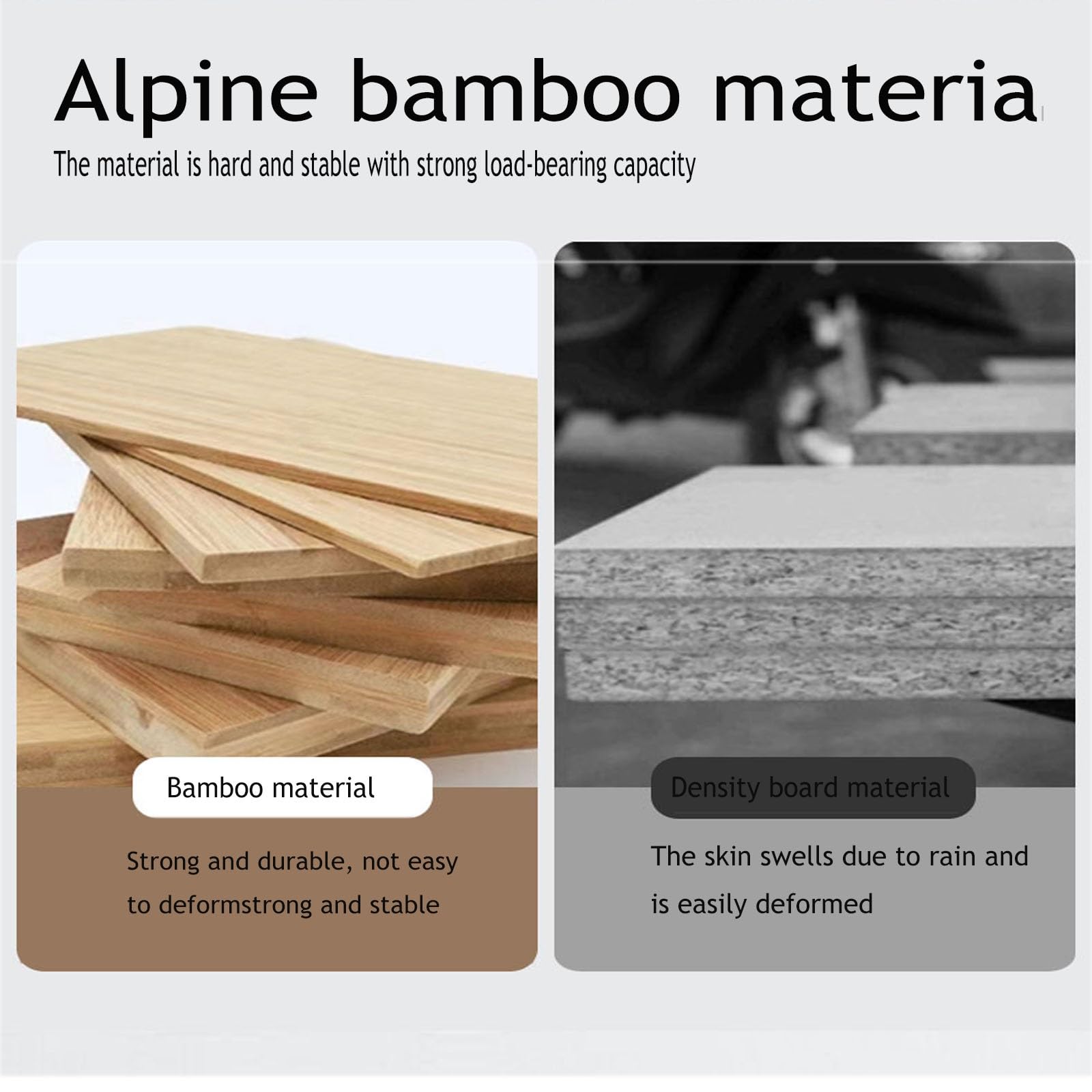Carrello di laminazione del bambù Sottile 3 Tier Space Saving Utility Trolley con Ruote per la Stretta Gap Cucina Bagno Lavanderia Organizzatore Rack Mobile Scaffalatura