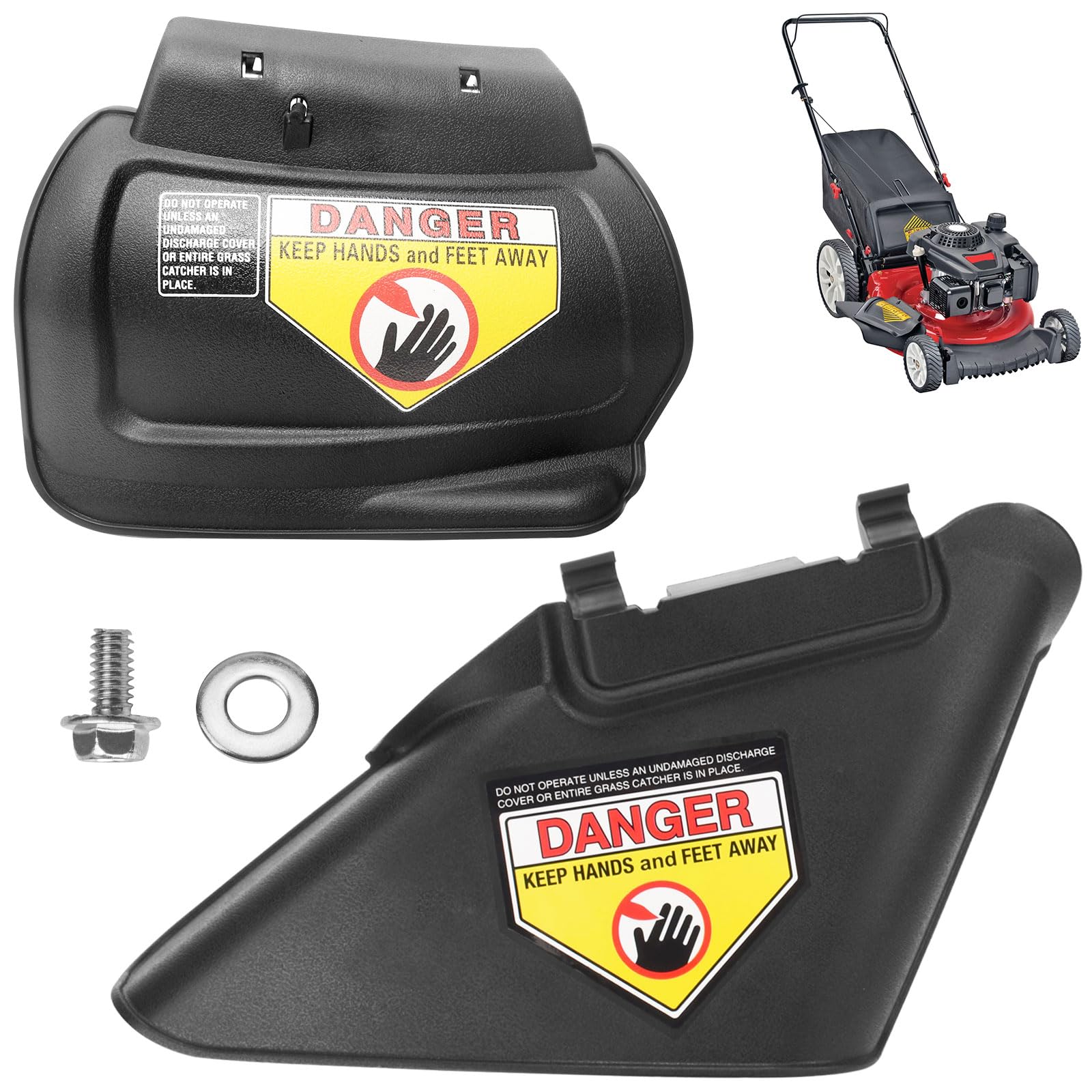 茶 coto Amazon.com : 731-07486 Lawn Mower Side Chute & 987-02516A Hinged