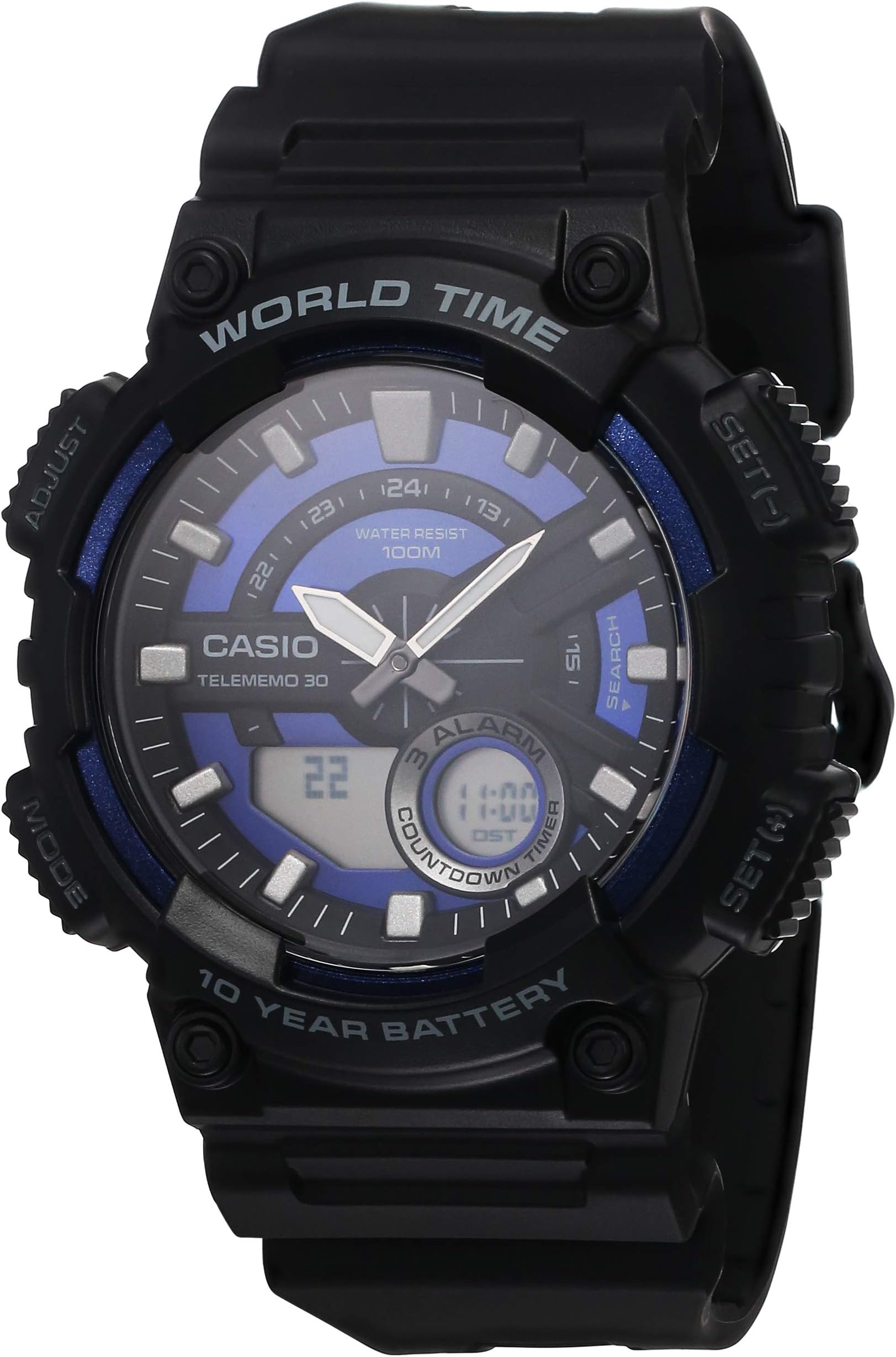 Blue Dial Series, Black/Blue