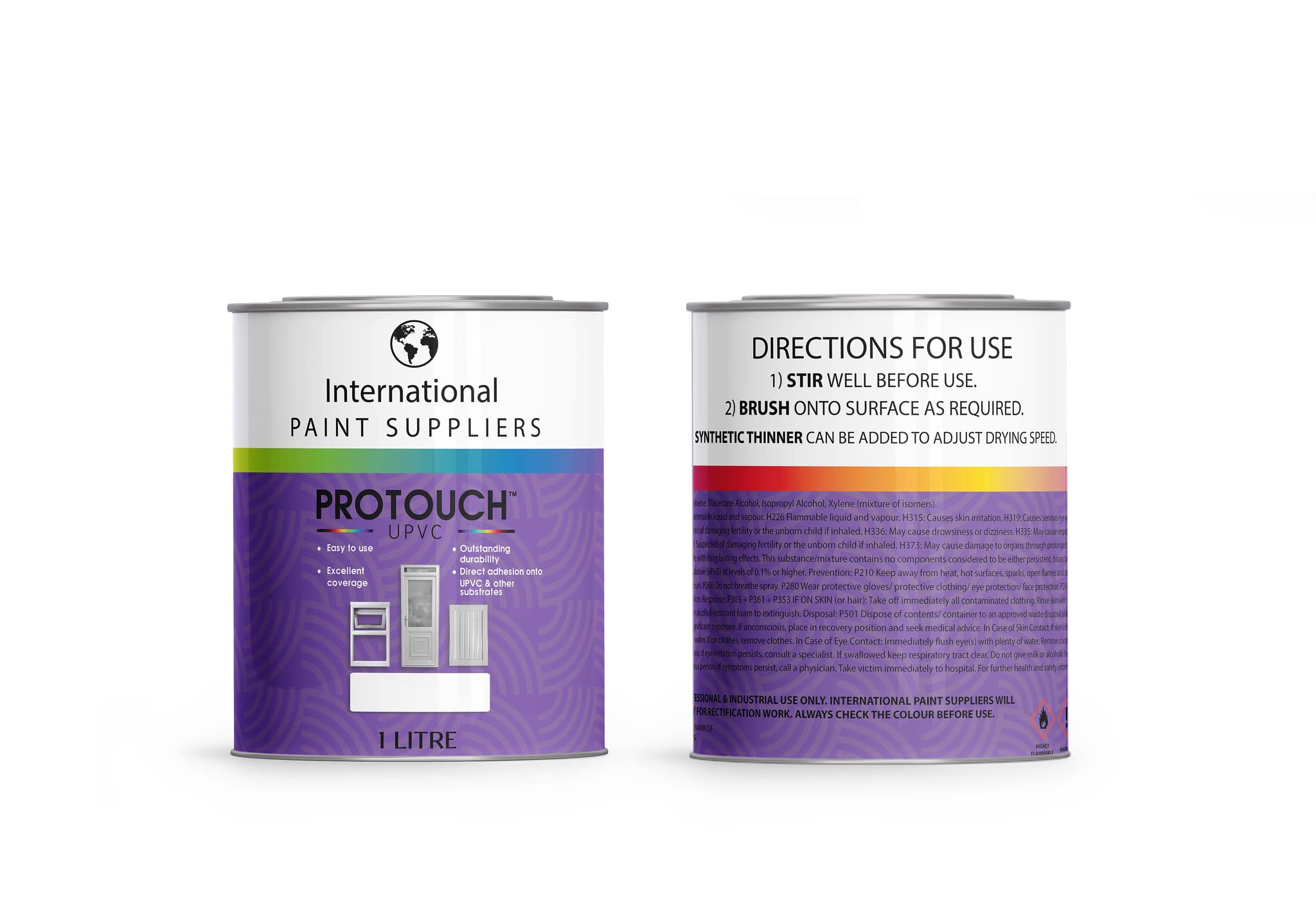 PROTOUCH PROTOUCH uPVC, PVC, pintura de PVCu - RAL 6006 gris oliva 1 litro - acabado mate RAL 6006 gris oliva 500 ml