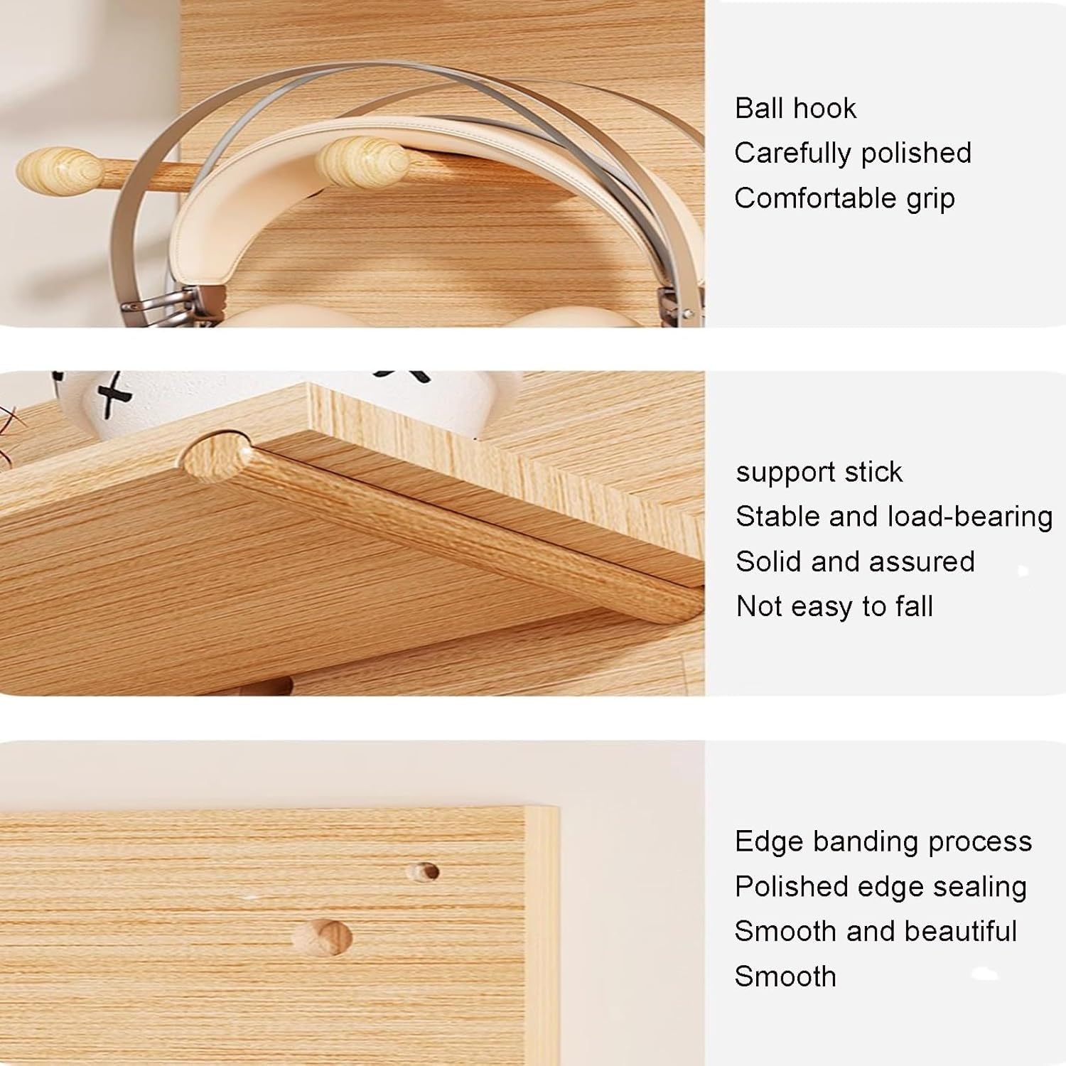Stecktafel, Holz, Kombinations-Wand-Organizer-Set, Wandhalterung, Stecktafel, Trennwand, Bastelorganizer, Stecktafel, Display für Schlafzimmer, Arbeitszimmer (Grün, 60 x 80 cm)