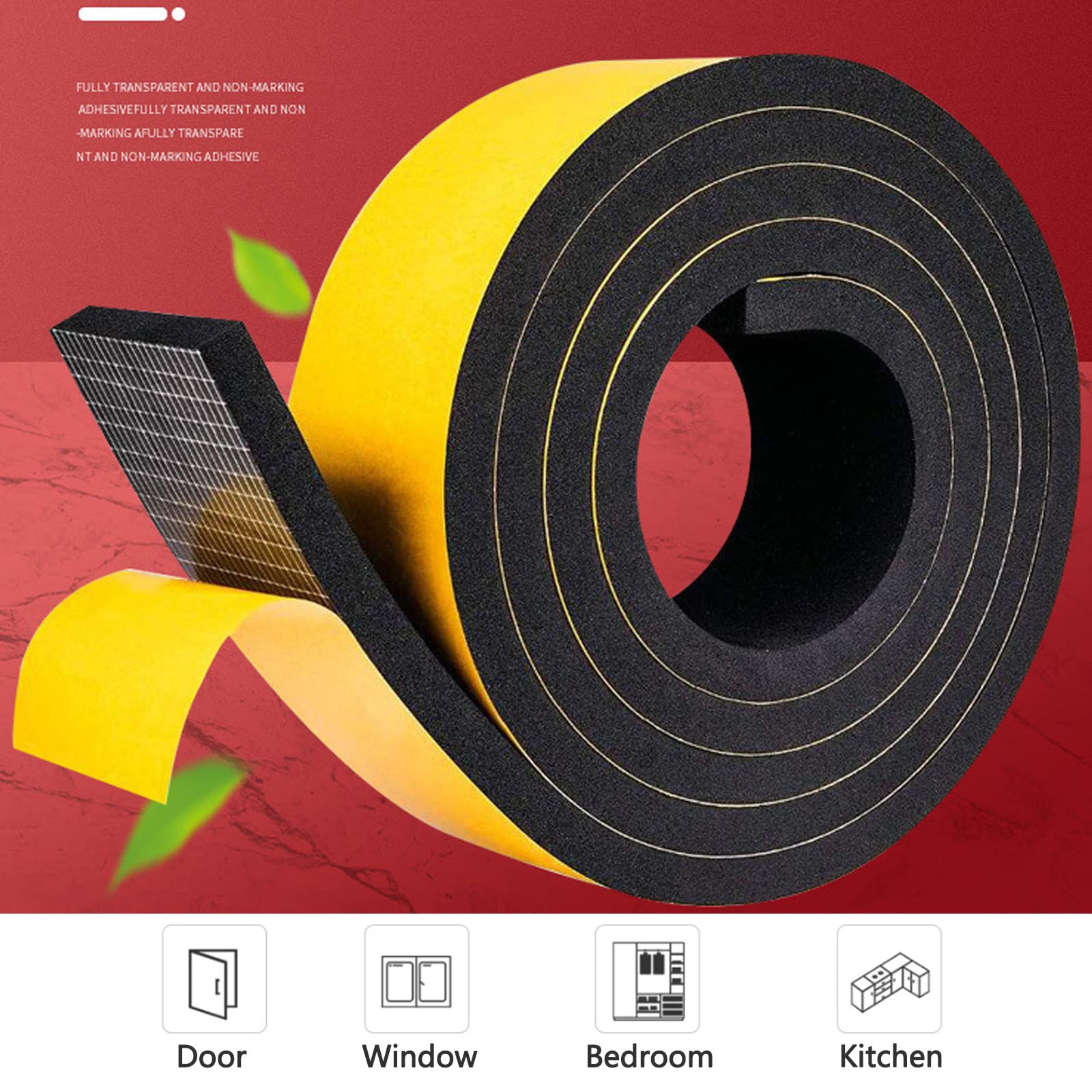 Nastro Sigillante In EPDM Autoadesivo Da 10 M Ciascuno - Foto 9