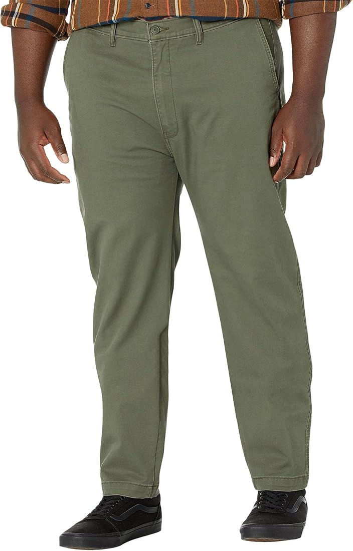 Buy Levi's Men's Xx Standard Tapered, Olive Night - Stretch Twill