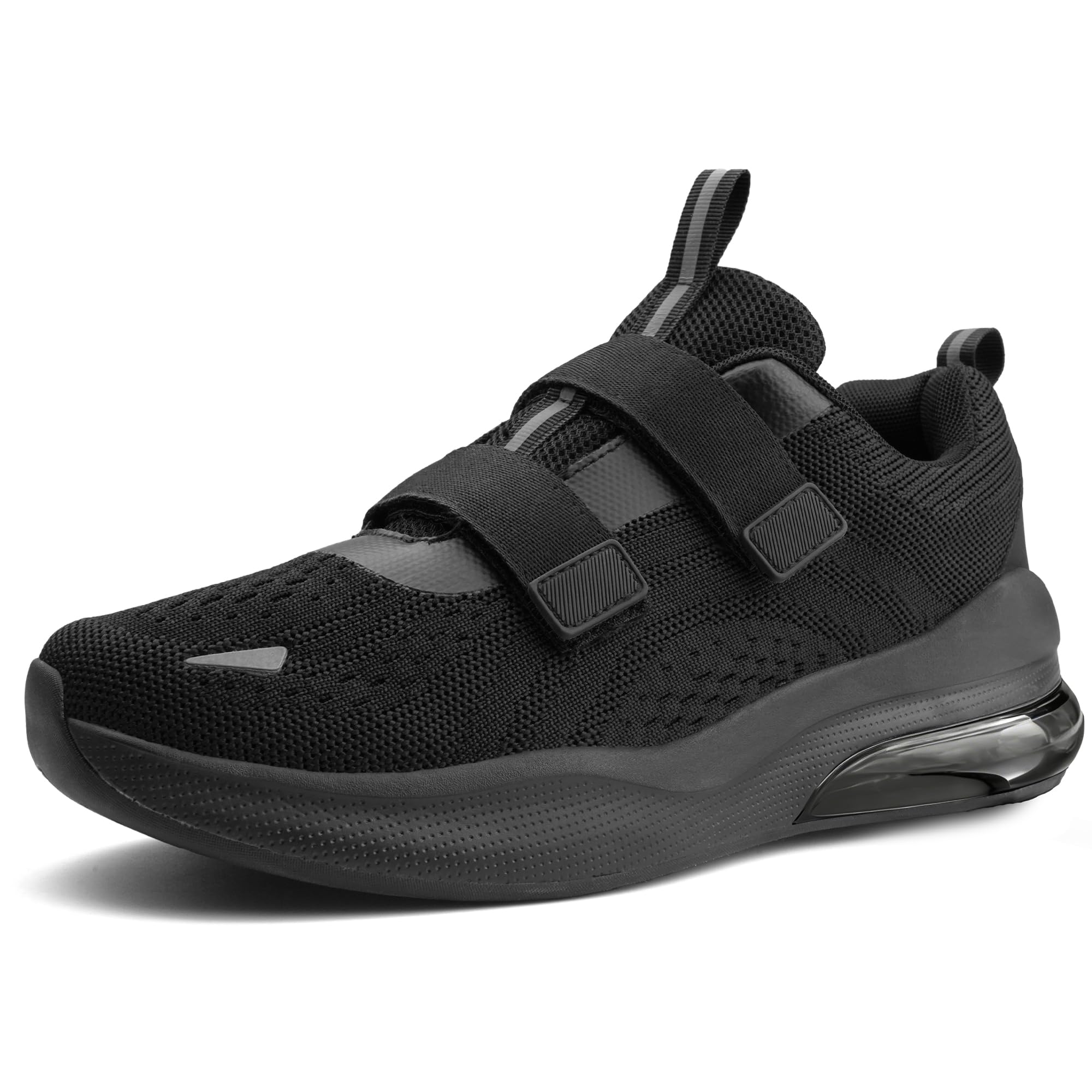 Hombre Zapatos Diabético Anchos Ortopédico Antideslizantes Impermeable Hook and Loop Ajustable Especiales para Pies Sensibles Air Cushion