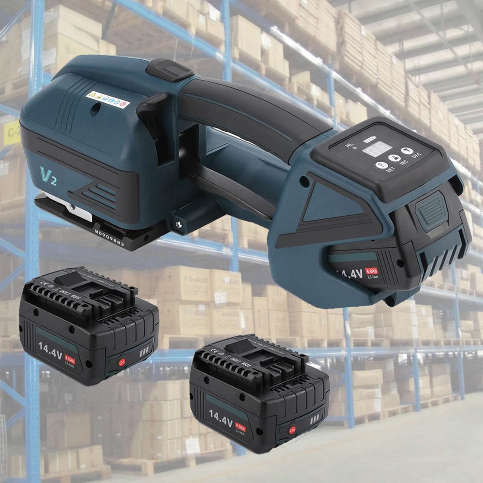 Pac Strapping Serrated Polyester Strapping Seals, 5/8