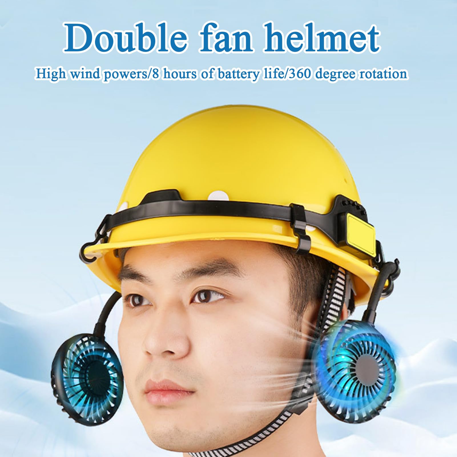 Casco Con Ventola Casco Lavoro Ventilato