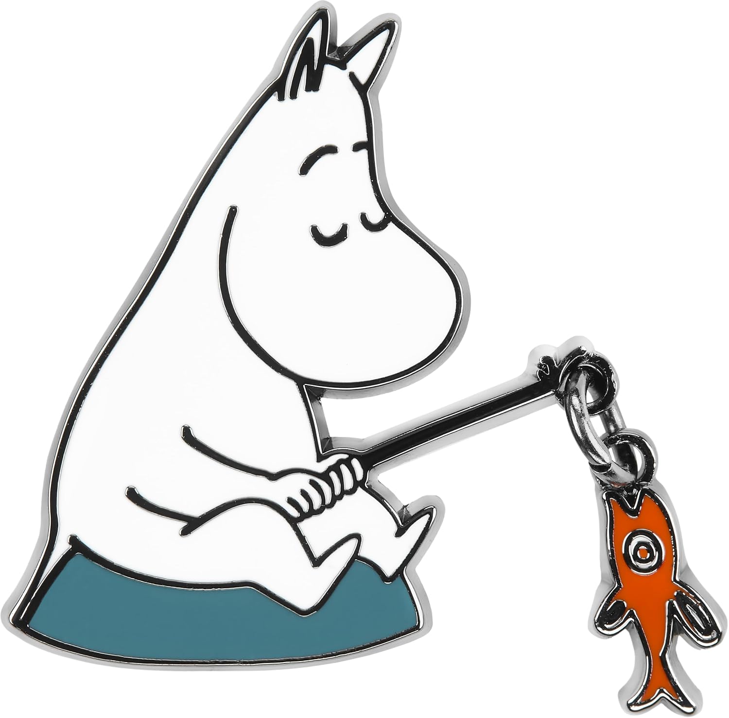 Moleskine x Moomin Pin, Moomin Fishing, SKPINM8079MOO02