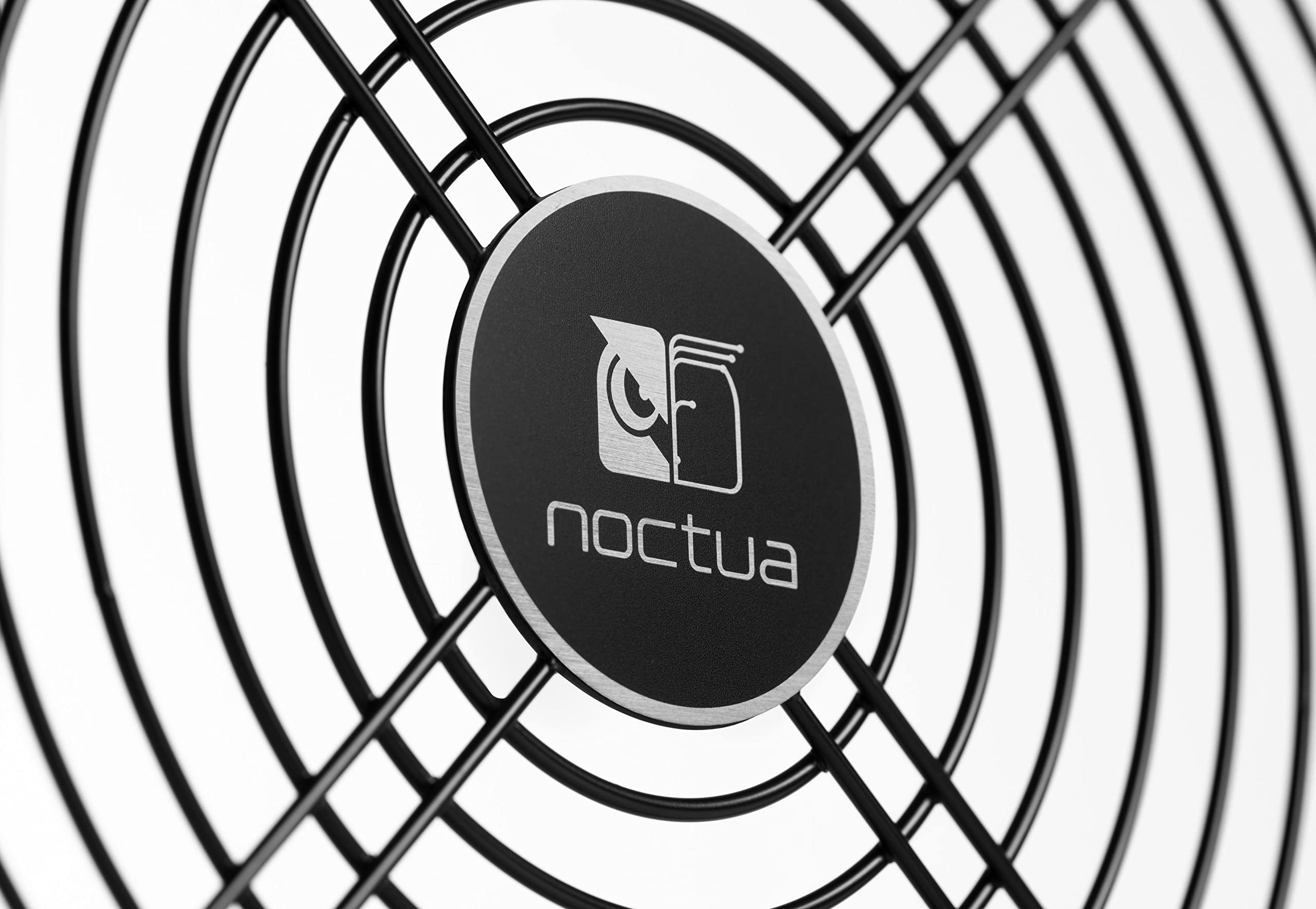 Noctua NA-FG1-20 Sx2, Grilles pour Ventilateurs 200 mm (Kit de 2, Noir)