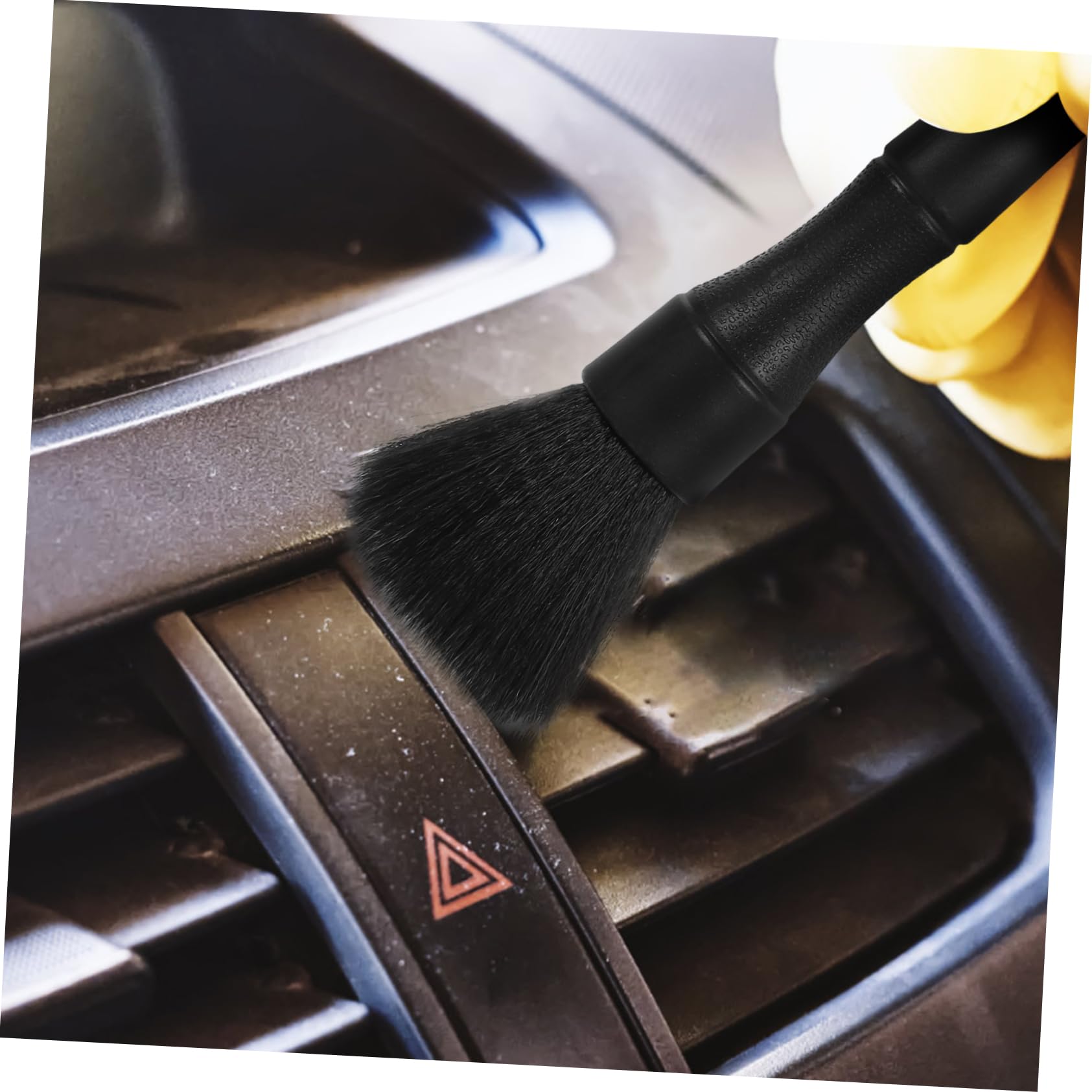 SOESFOUFU 2pcs Set Car Detail Brush Interior Car Detailing Kit Detailing Brush Auto Detailing Kit Auto Detailing Supplies Car Interior Detailing Kit Car Cleaning Brush Vehicle Detailing Kit