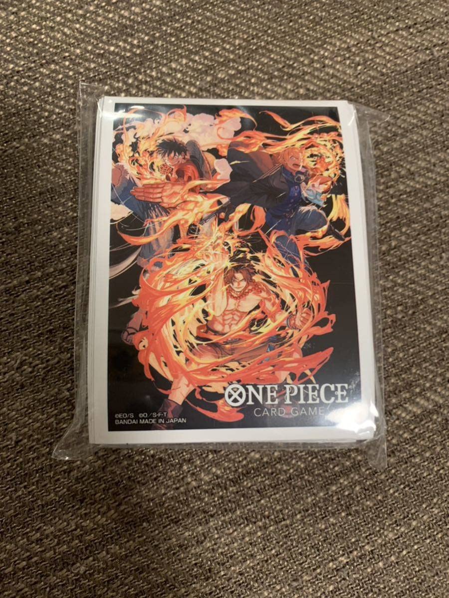 ワンピースカードゲームオフィシャルカードスリーブリミテッド ルフィ＆エース＆サボ Amazon.co.jp: ワンピースカードゲーム リミテッドカードスリーブ