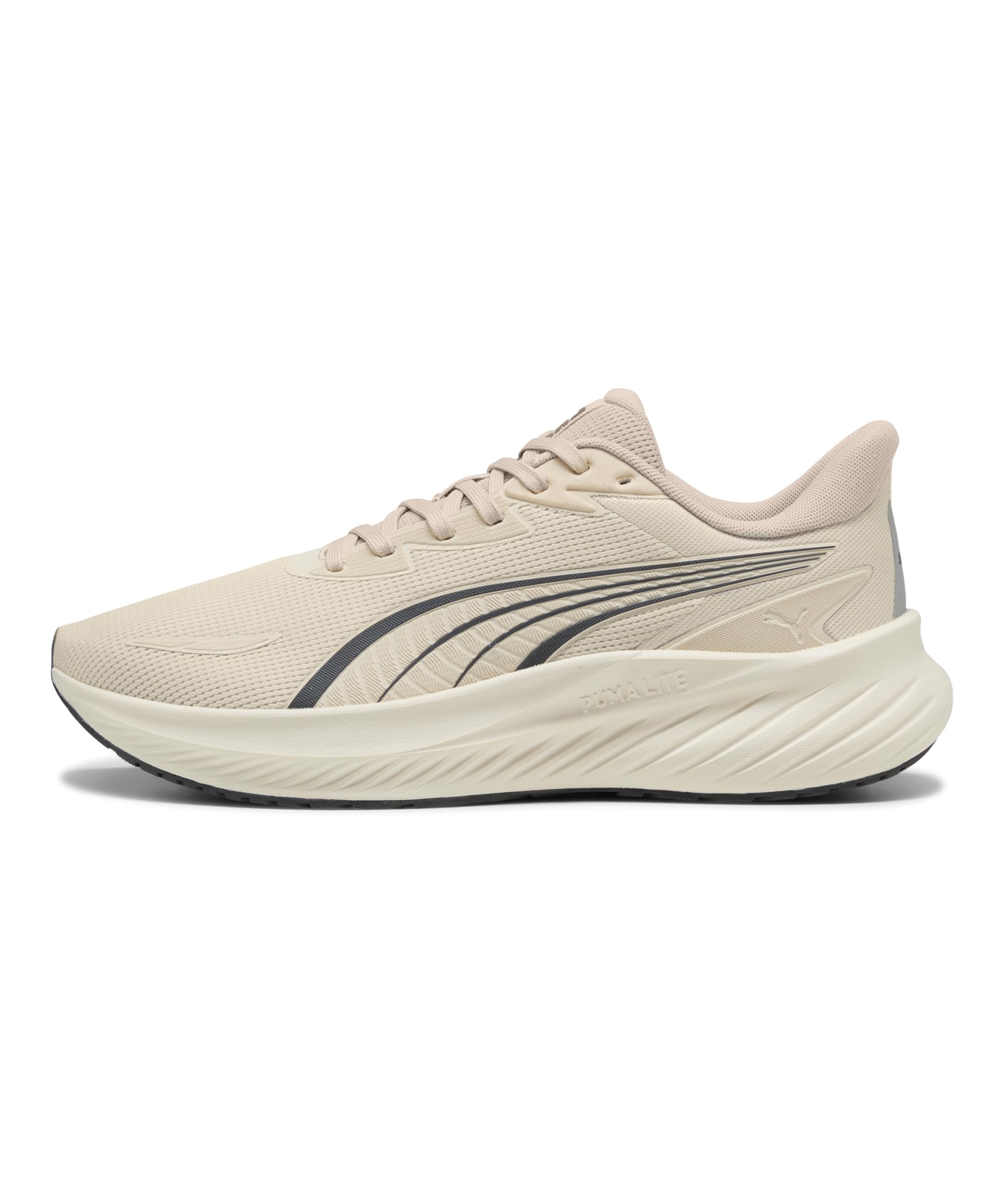 Puma Unisex Pounce Lite 2 Straßen-Laufschuh, Alpine Snow-Warm White-Moody Gray, 40.5 EU