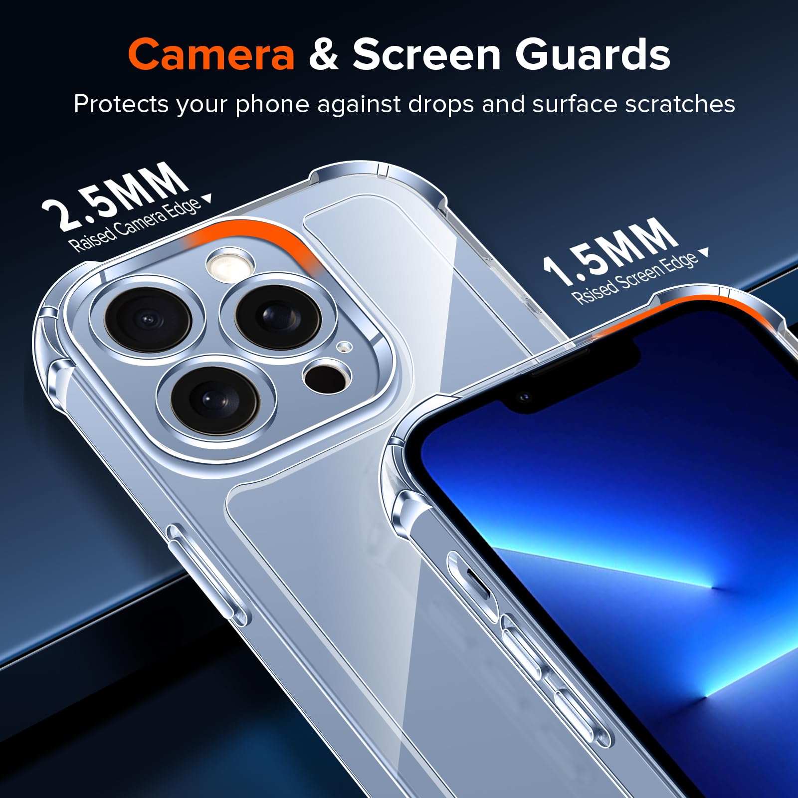 iVoler Anti Ingiallimento Chiaro Cover per Samsung Galaxy S25 5G con 2