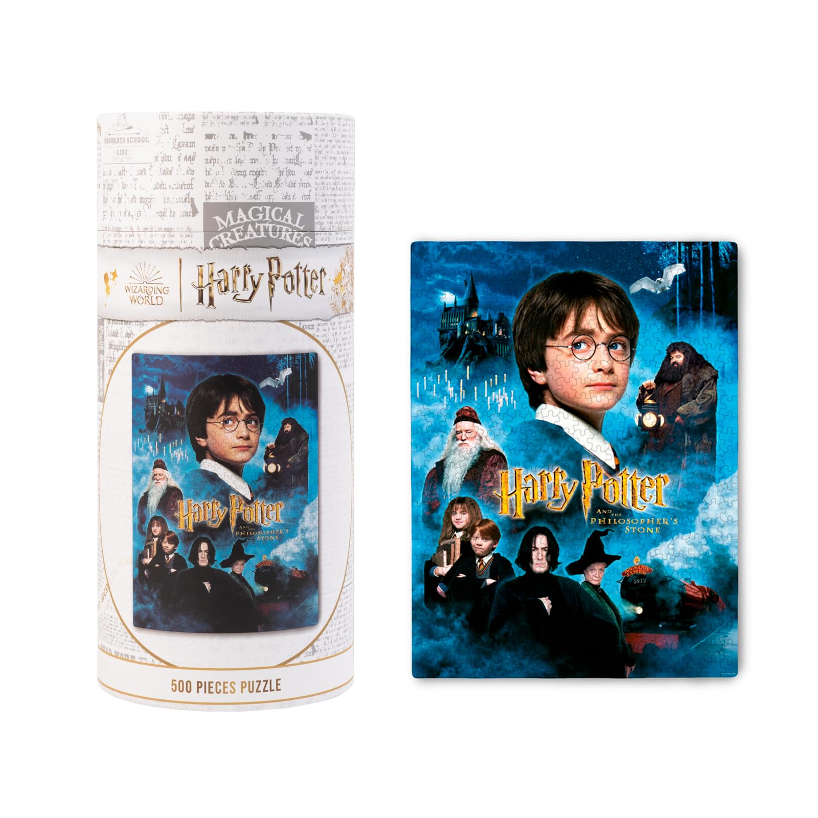 Grupo Erik Harry Potter Puzzle | 500 Piece Jigsaw Puzzles 24 x 17 inches - 61 x 45.7 cm | Includes Gift Box & Poster | Home Decor, Harry Potter Gifts