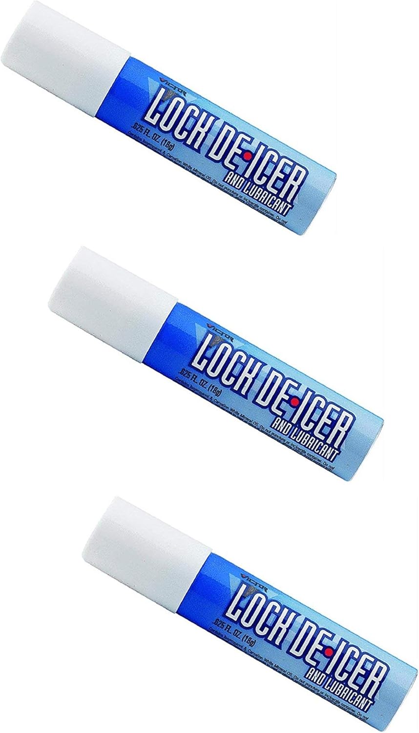 Victor Lock DeIcer Lubricant Aerosol .62 FL OZ Bundle of 3 Amazon