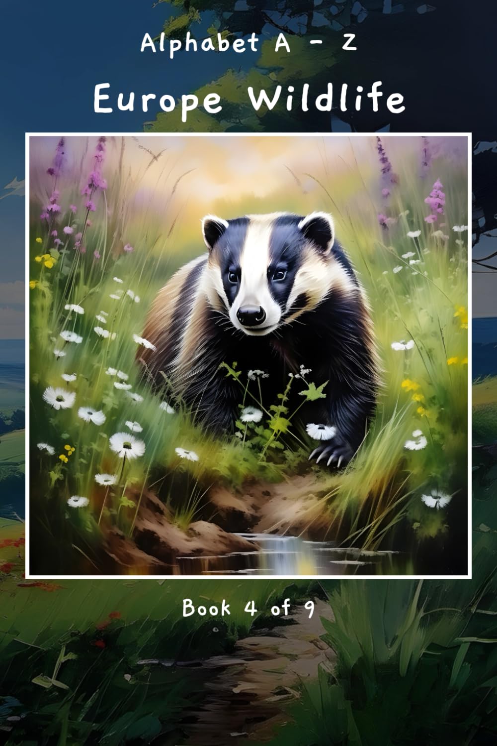Alphabet A - Z Europe Wildlife Book 4 of 9 (A - Z Wildlife Series)