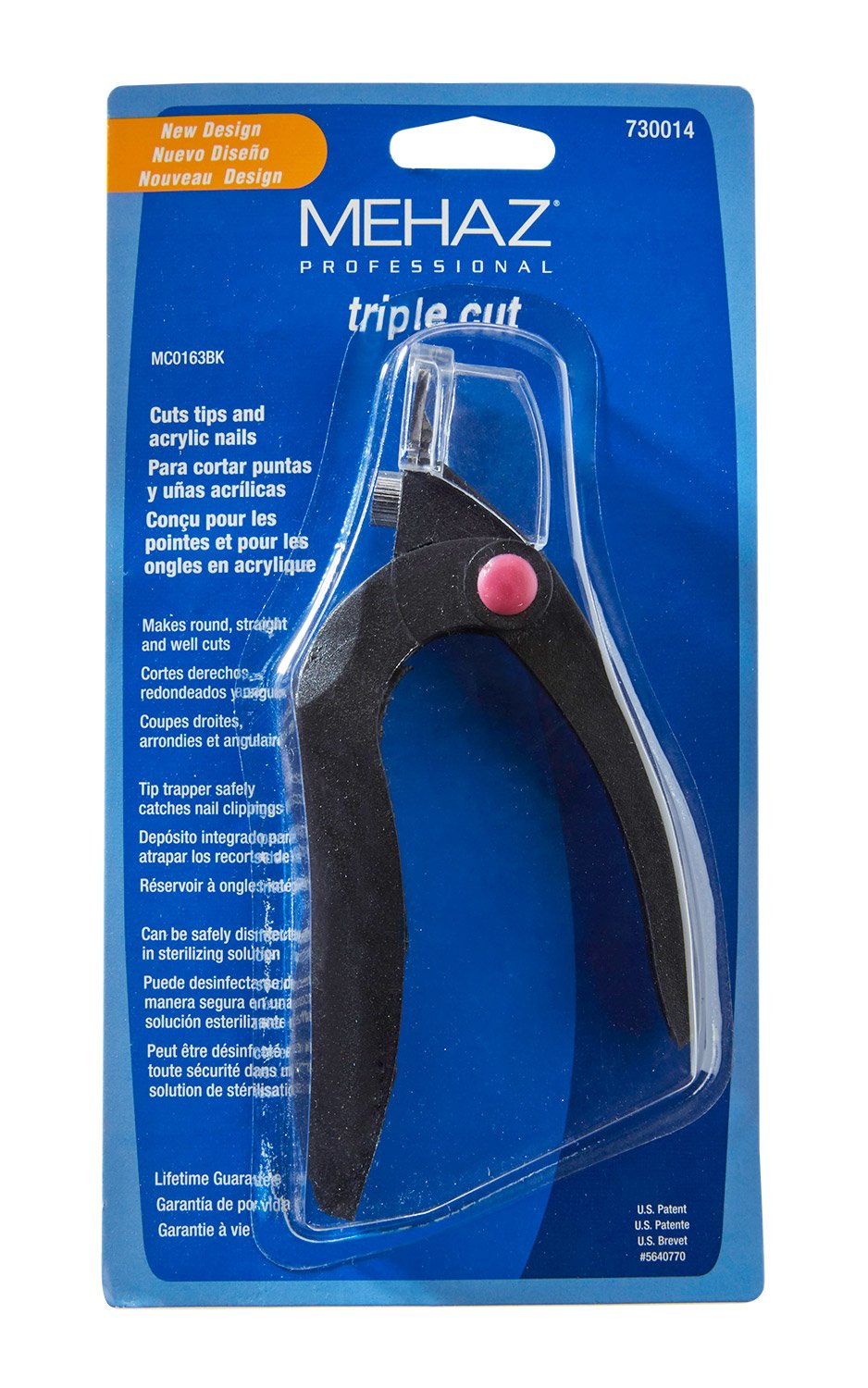 Mehaz Professional Triple Cut Acrylic and Tip Cutter