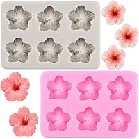 Vista 11 de Moldes de silicona de girasol, molde de fondant de flores para decoración de pasteles, decoración de cupcakes, pasta de caramelo de chocolate, juego