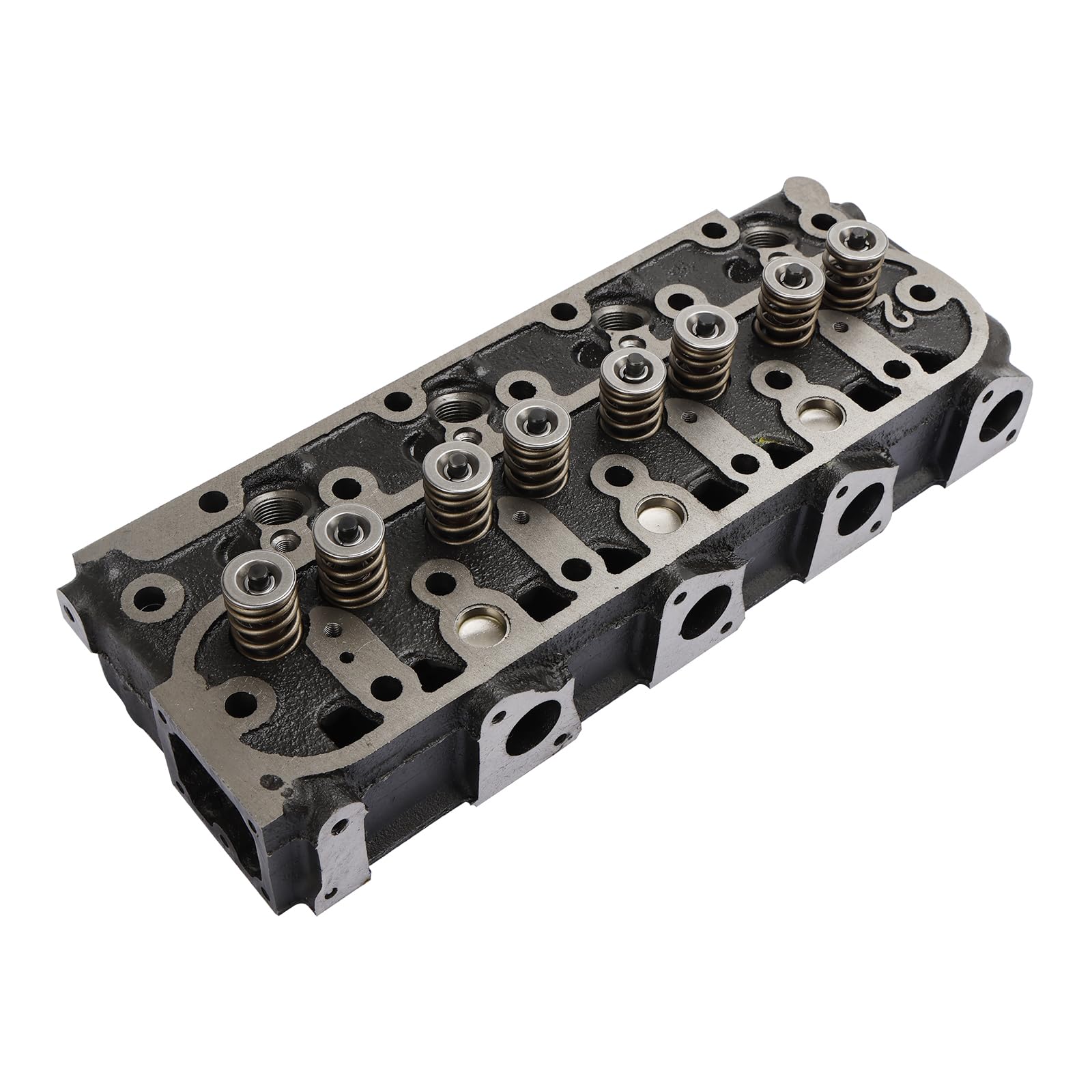 Topteng Complete Cylinder Head Assy+Gasket Kit Apto para Kubota V1505 V1505T V1505E V1505D, Apto para Kubota Tractor B2910HSD B7800HSD B3030HSD B3030HSDC B3200HSD B3300S