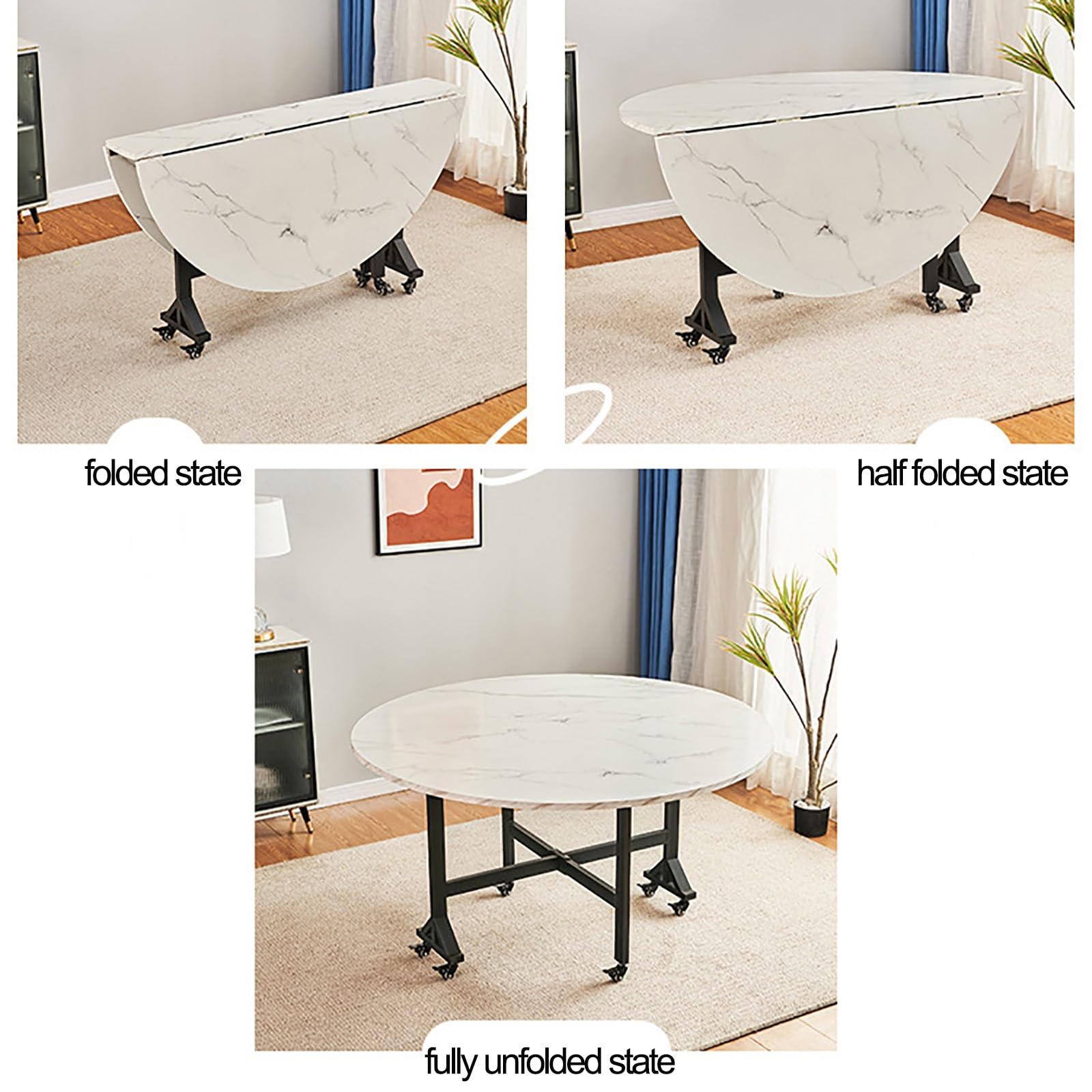 折りたたみ　ラウンドテーブル 岩附 テーブル ローテーブル 折りたたみテーブル おしゃれ 丸