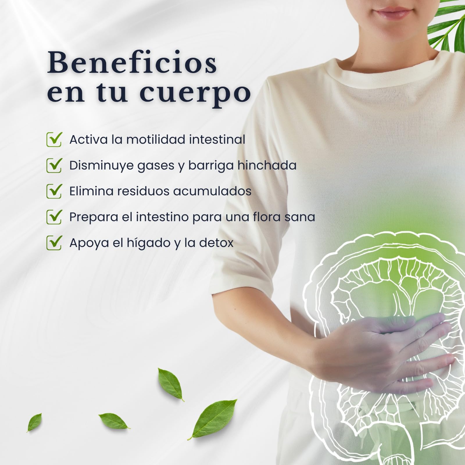 Apoyo al Tránsito Intestinal con Alcachofa, Triphala, Magnesio y Jengibre | 7 Suplementos en 2 Bolsitas Para el Estreñimiento | Detox, Digestión y Regularidad | 28 Dosis diarias