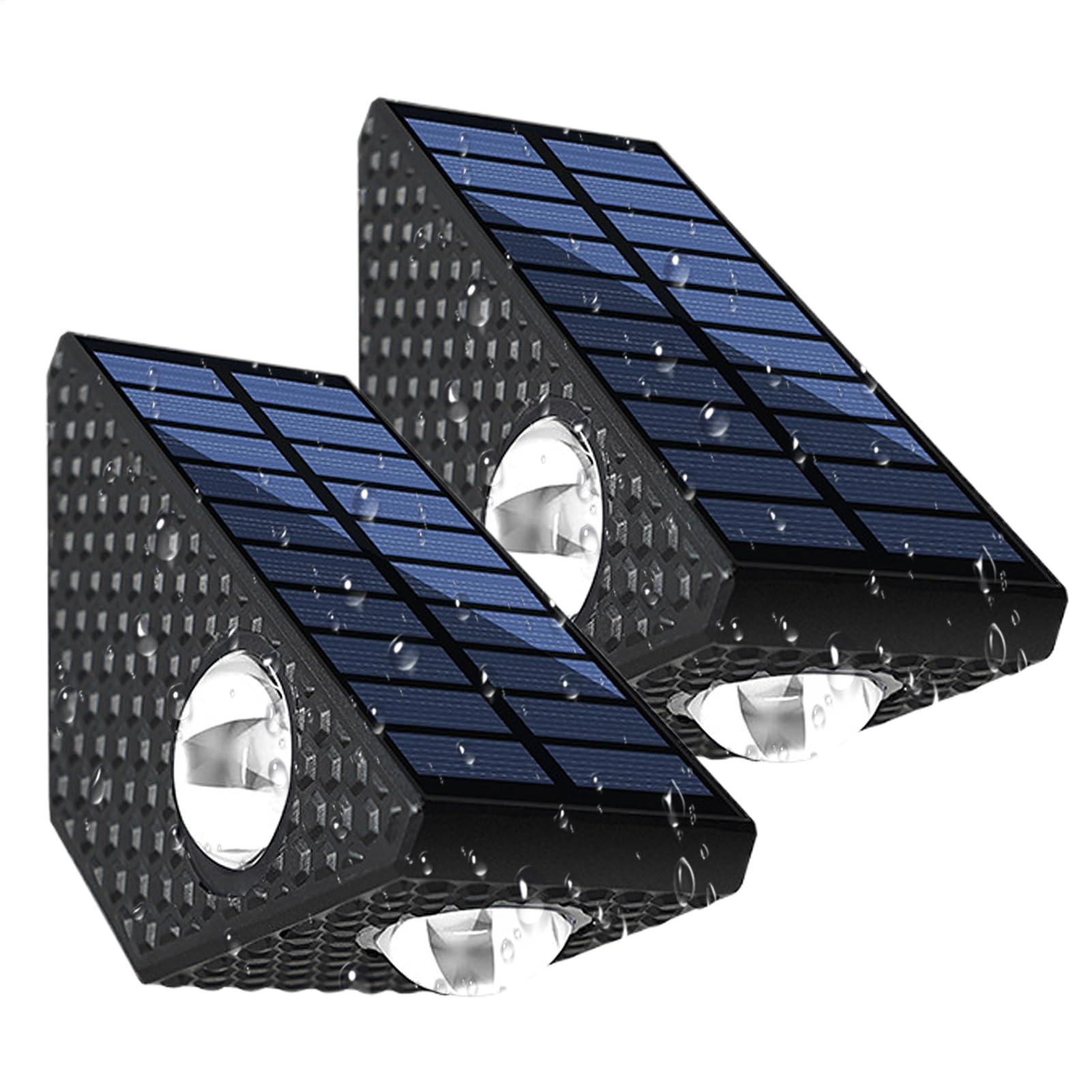 Iluminación de pared solar para porche y patio con diseño resistente 8