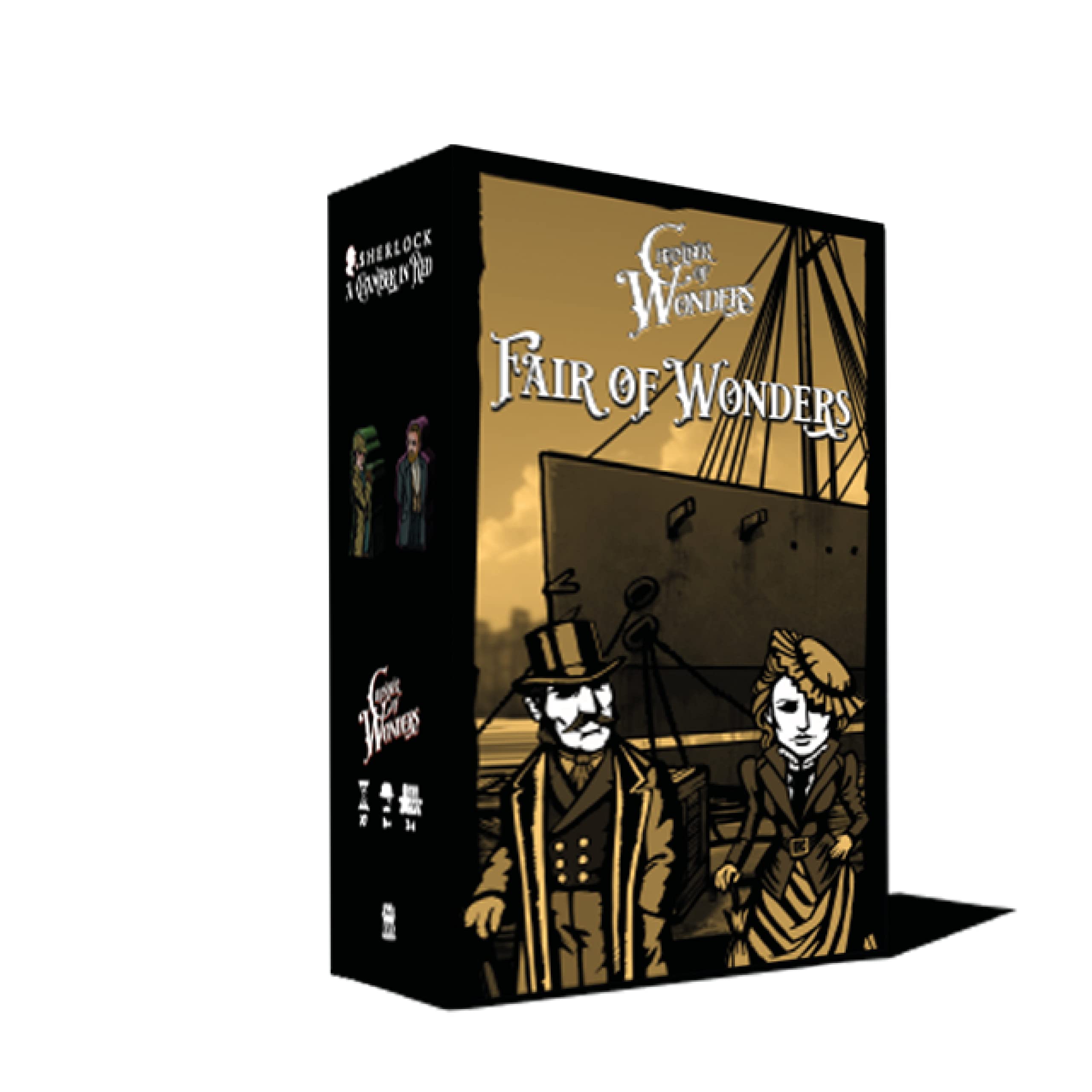 Ludus Magnus Studio, Chamber of Wonders: Fair of Wonders, Board Game Expansion, 1-4 Players, 14+ Years