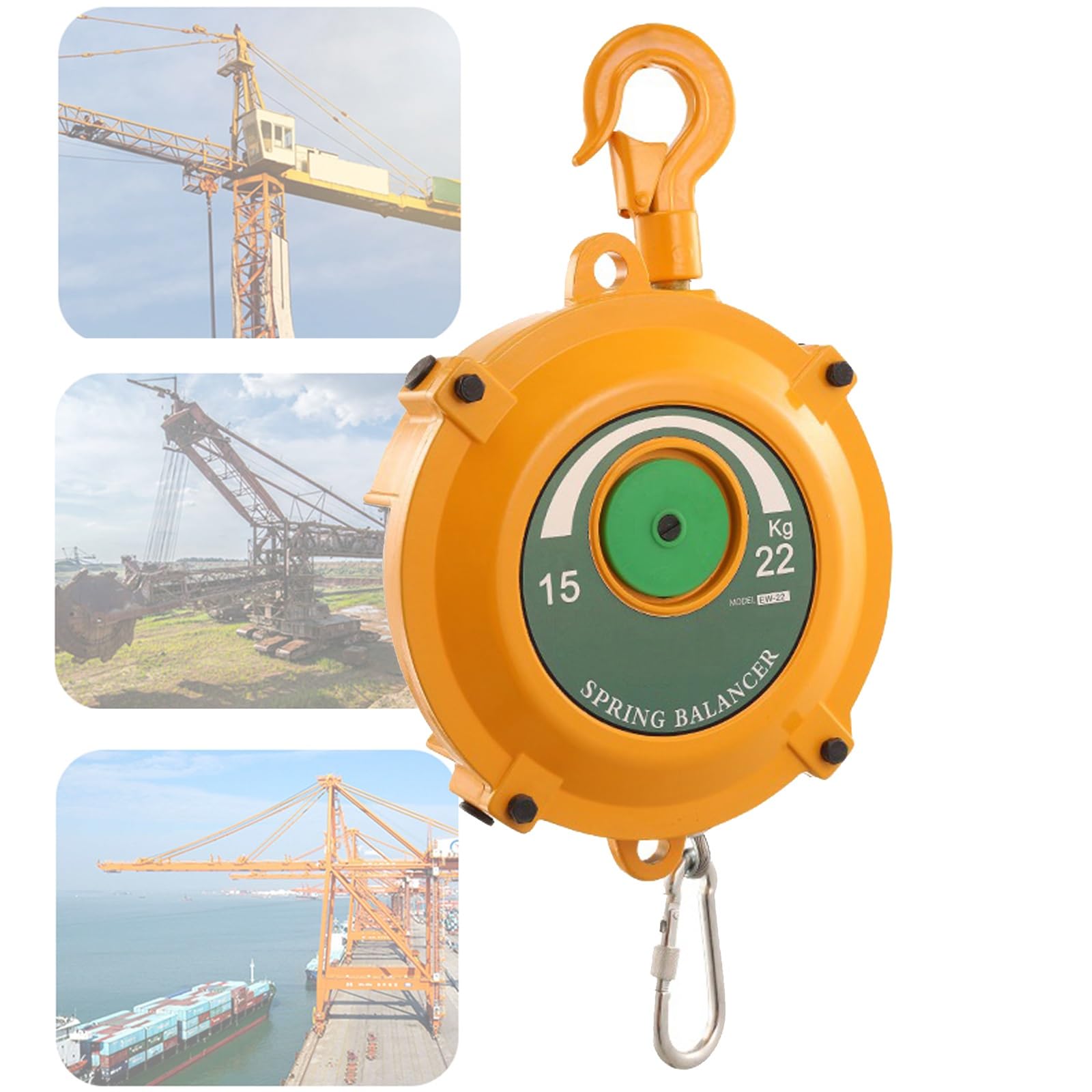 UZAMIRLEX Spring Balancer, Retractable Spring Balancer 5-80kg For Hanging Tools(15-22 kg)