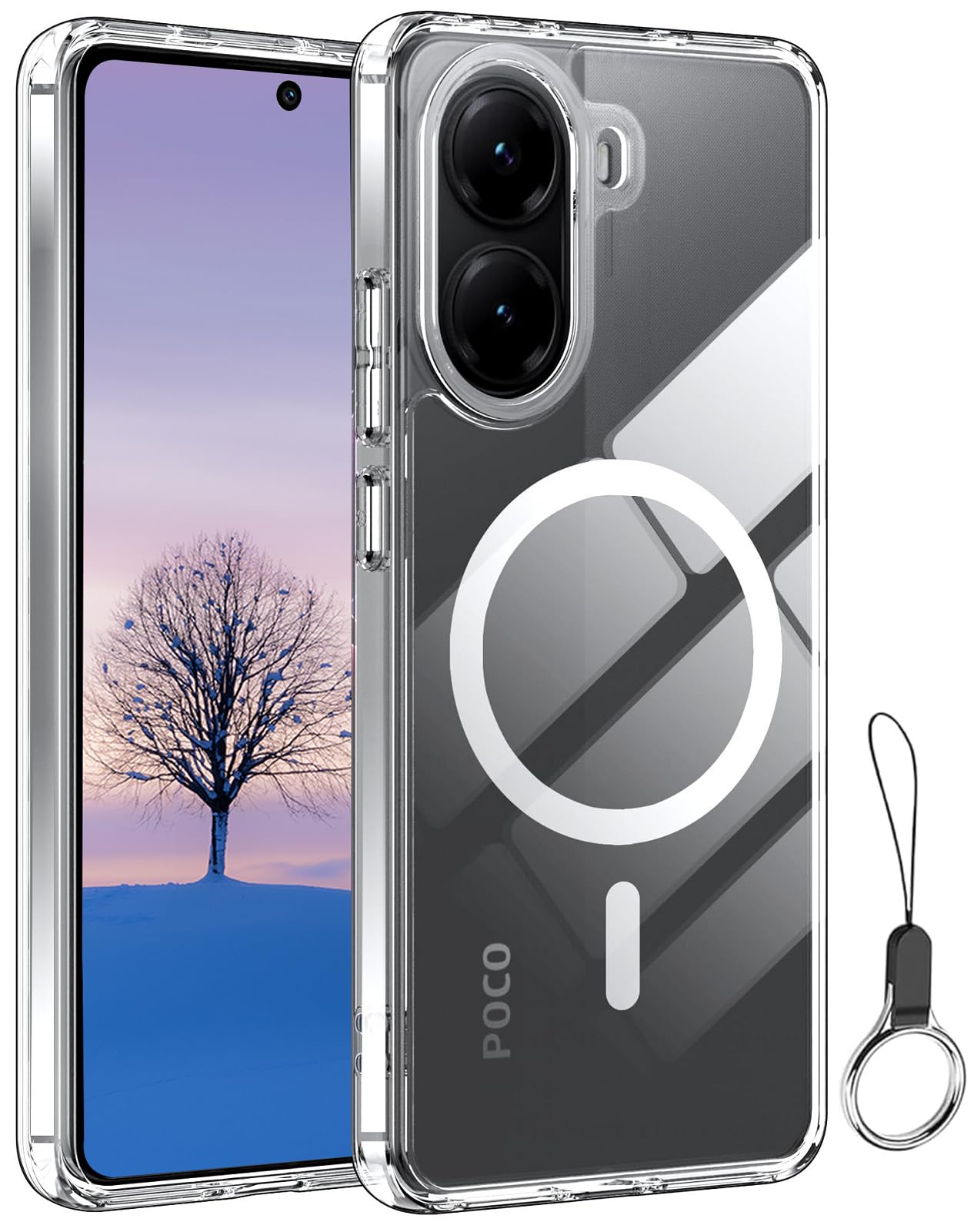 POCO X7 Pro 本体 + ケース + 強化ガラス Amazon.co.jp: Xiaomi POCO X7 Pro 用 ケース 純透明のデザイン