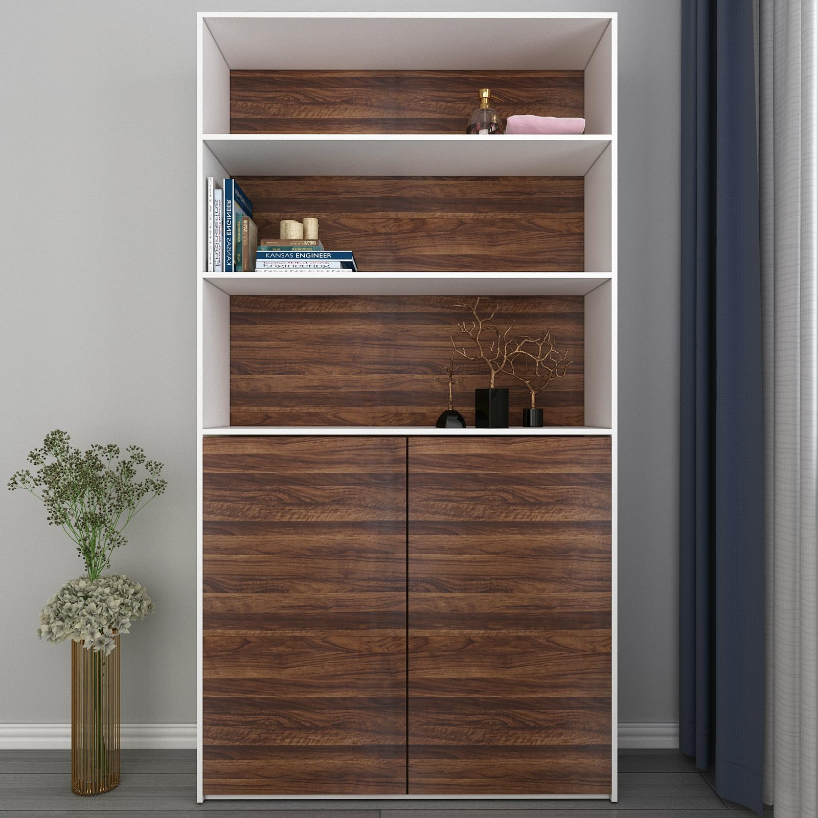 Decoroom Meubelfolie, zelfklevend, houtlook, 40 x 300 cm, plakfolie