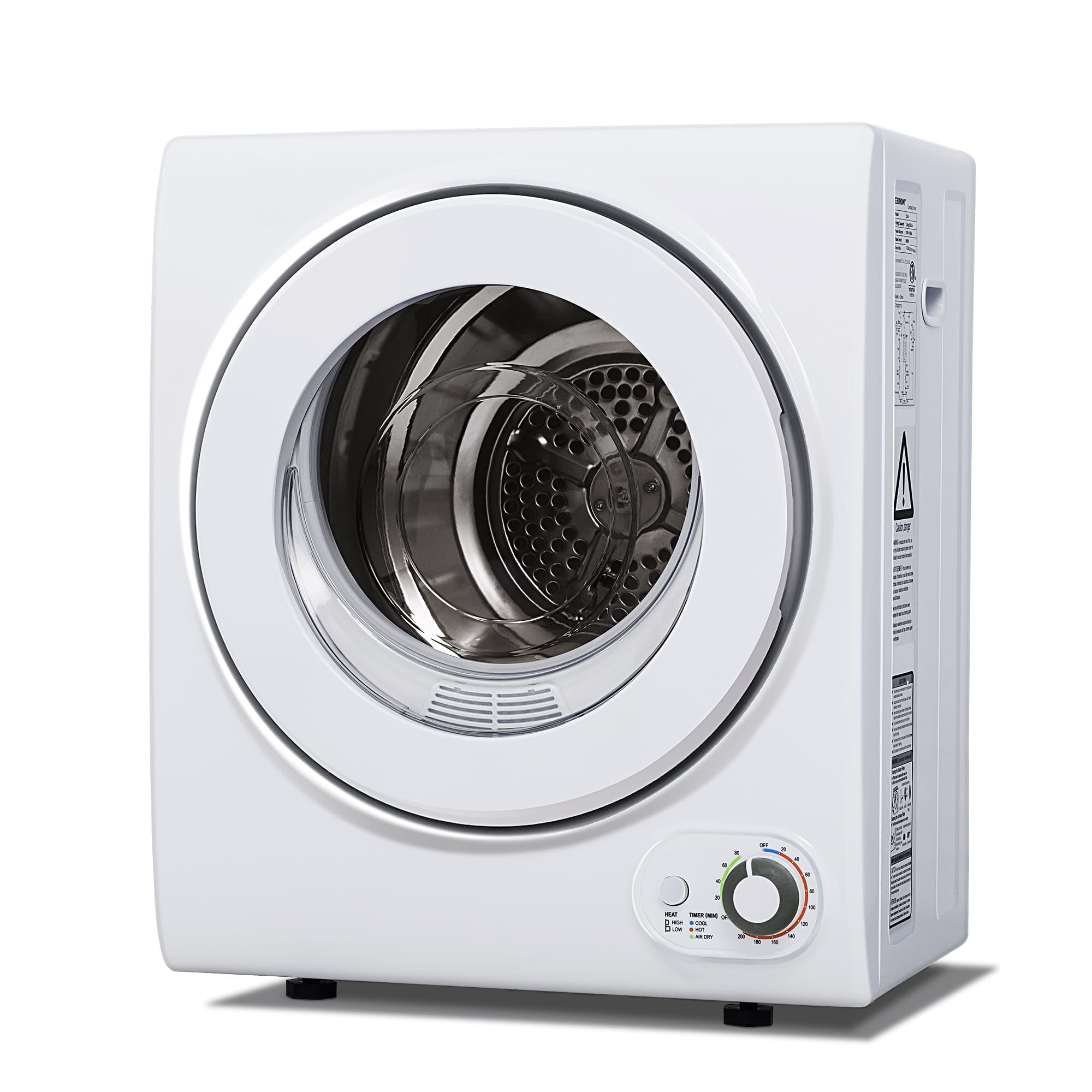 Euhomy Portable Clothes Dryer for Laundry, 120V Electric Dryer