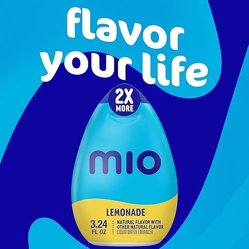 Miniatura 5 de MiO - Potenciador líquido de agua, sin azúcar y con sabor natural a limonada, 1 unidad, 3.24 onzas líquidas